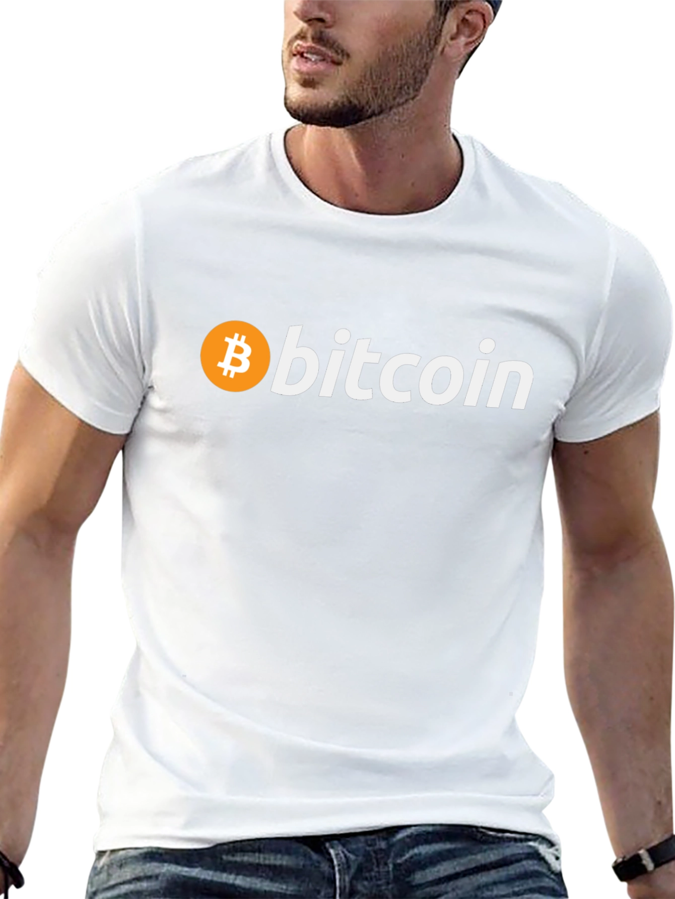 Bitcoin Logo T-Shirt - Crypto Currency Tee