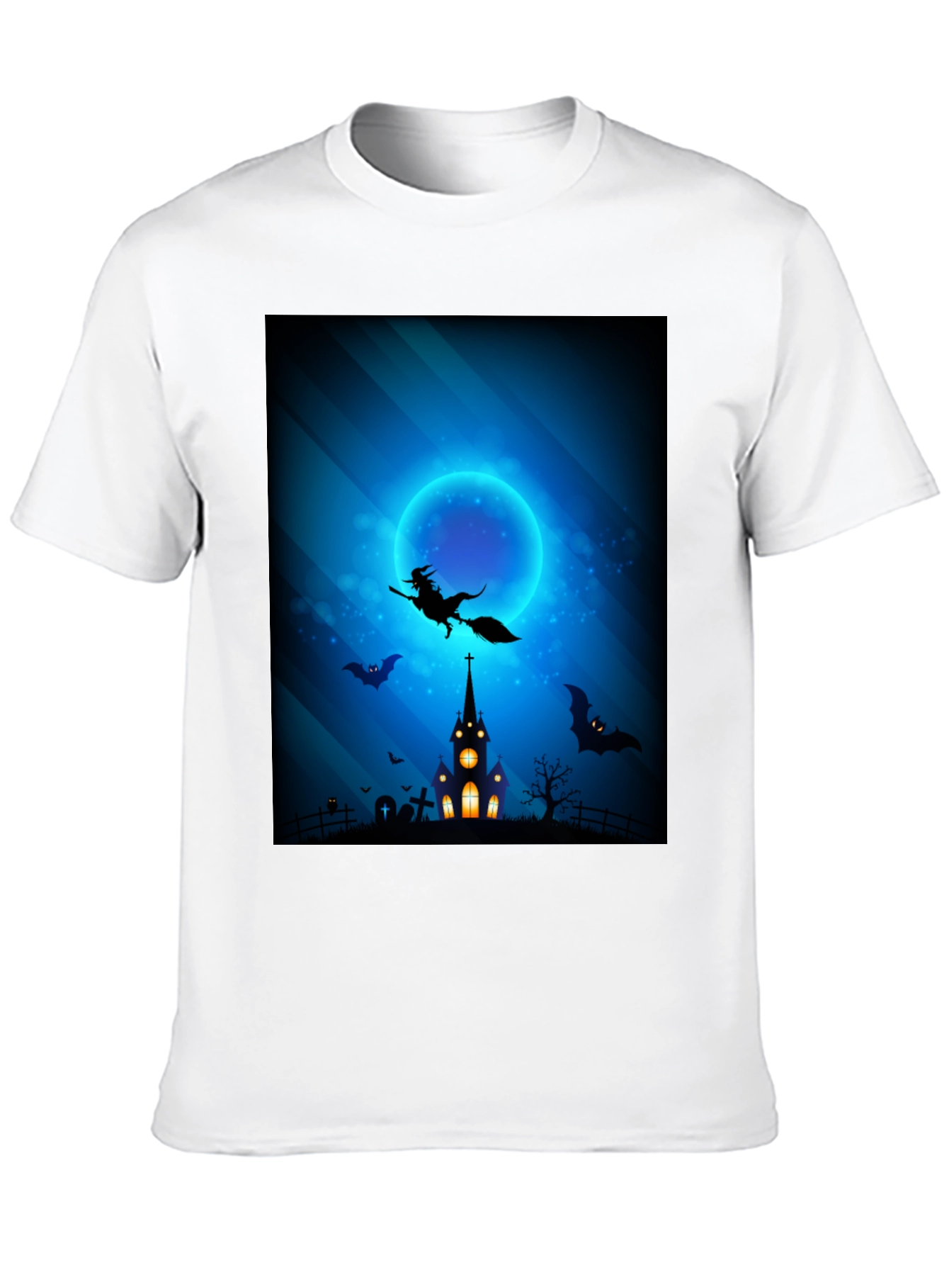 Halloween Witch T-Shirt: Spooky Night Design