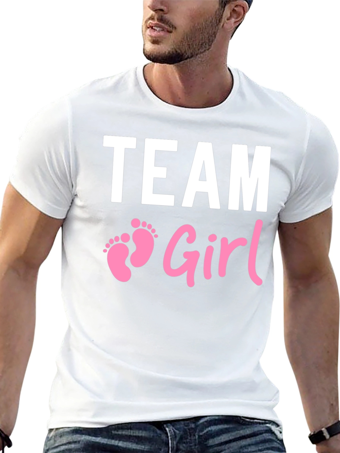 Team Girl Baby Shower T-Shirt