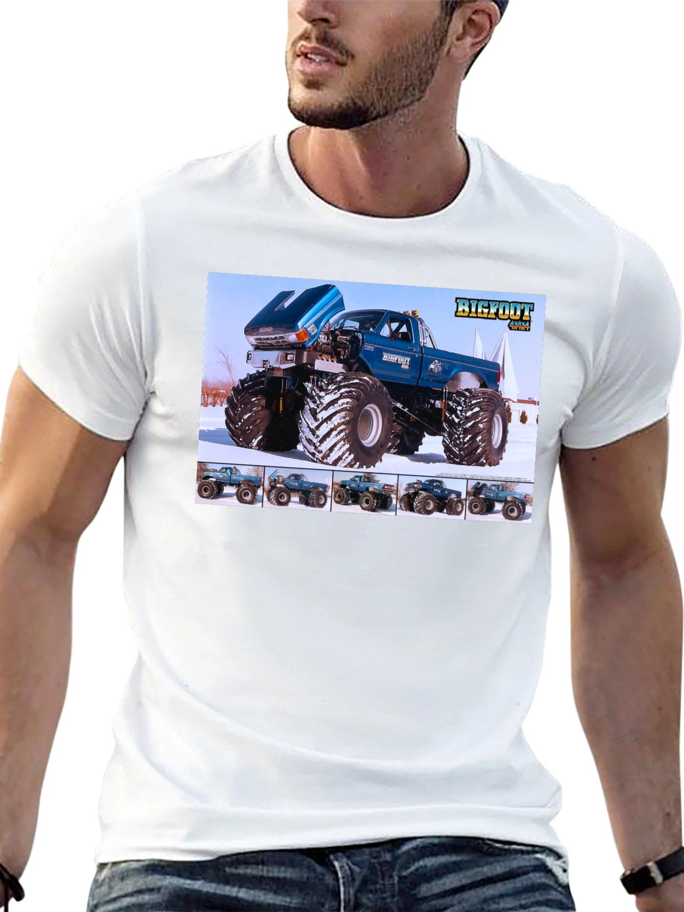 Bigfoot Monster Truck Graphic Tee