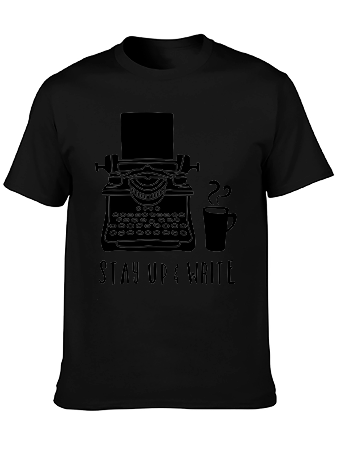 Stay Up & Write T-Shirt - Writers Inspiration Tee