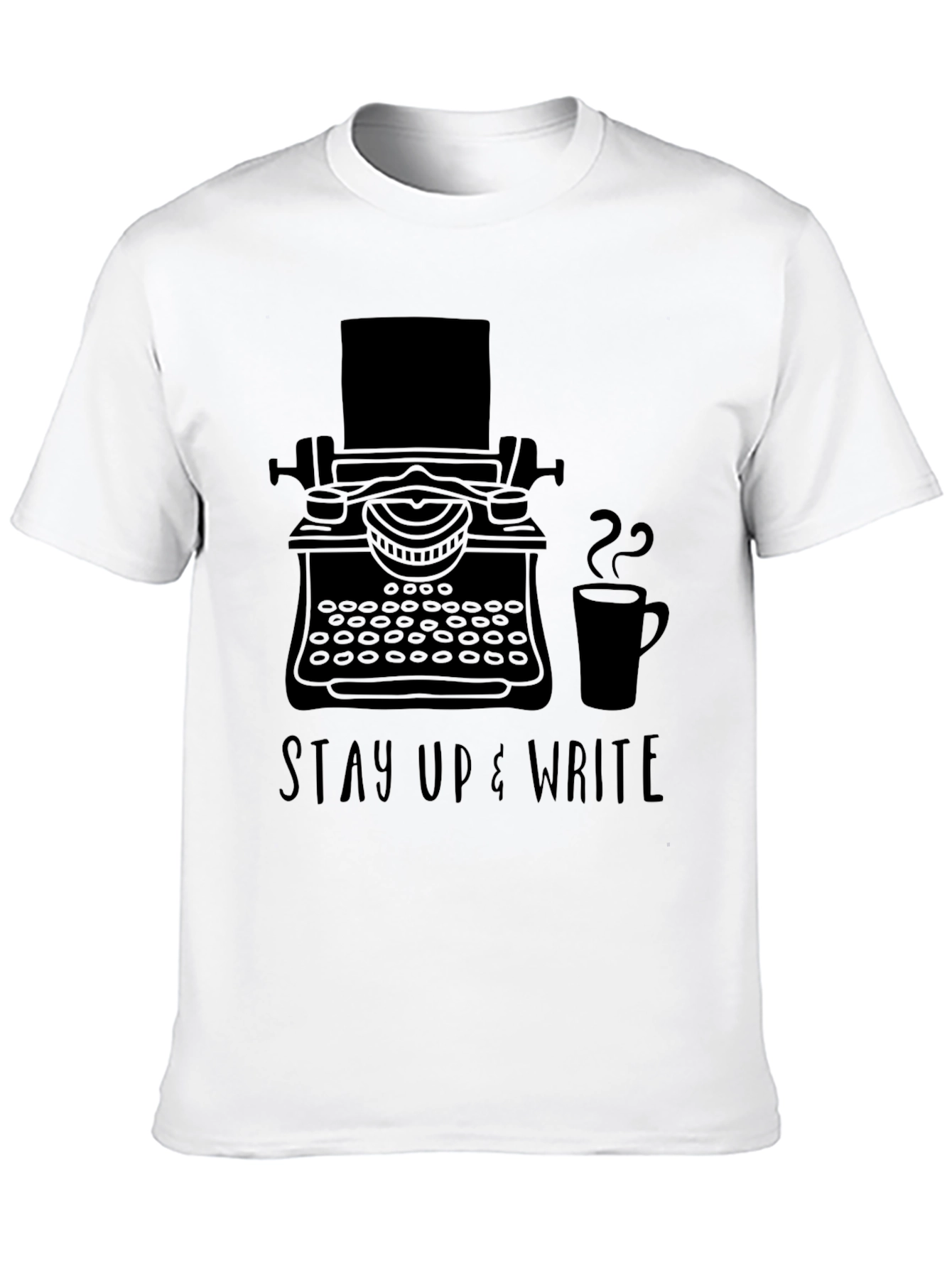 Stay Up & Write T-Shirt - Writers Inspiration Tee