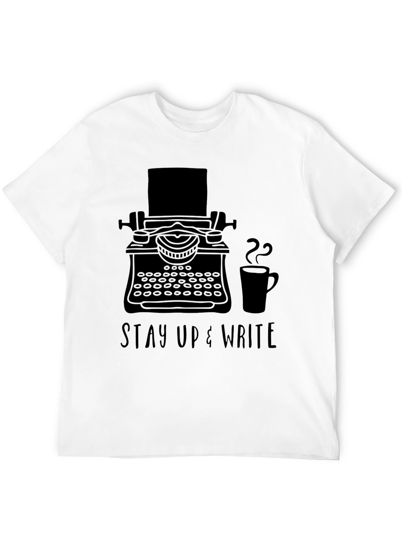 Stay Up & Write T-Shirt - Writers Inspiration Tee