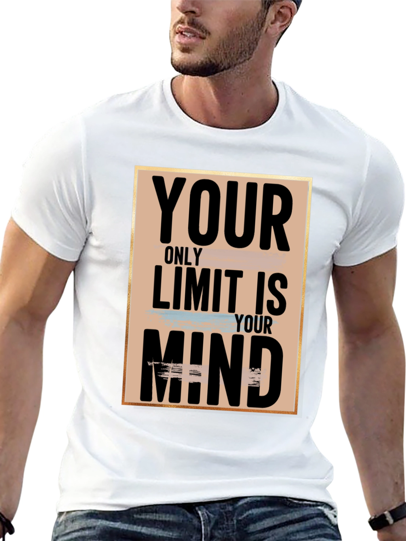 Motivational Mind T-Shirt - Black
