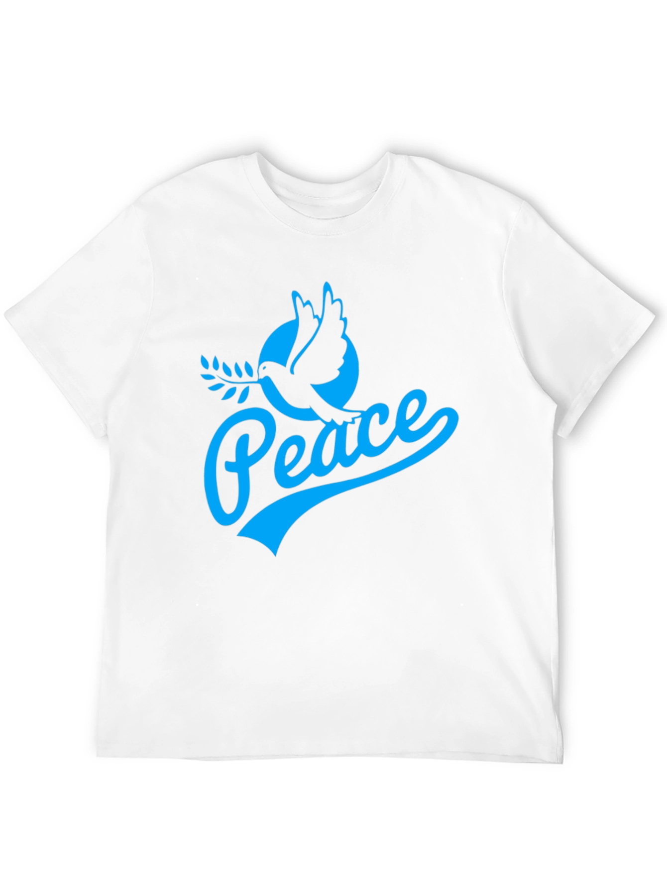 Peace Dove Graphic T-Shirt - Black