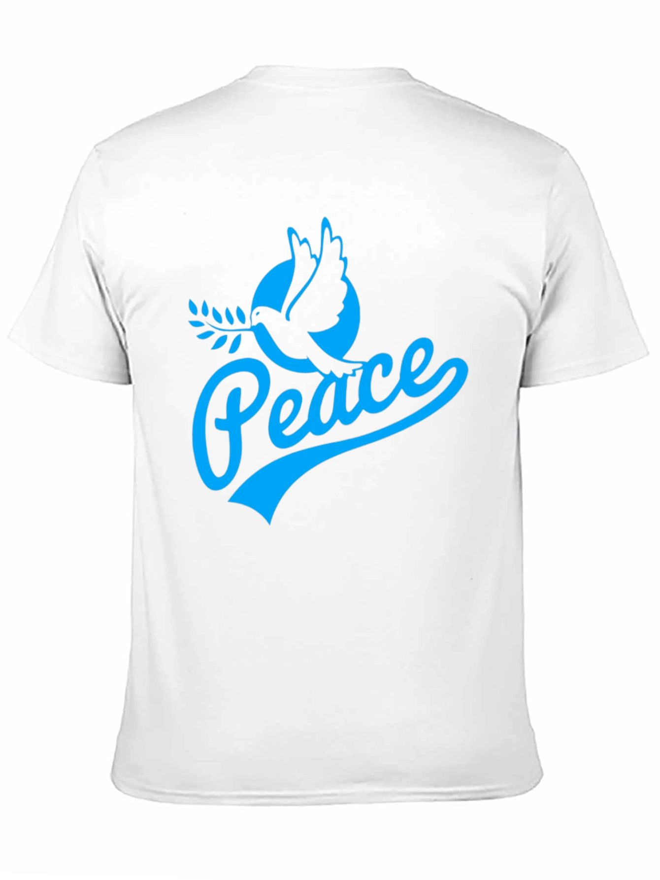 Peace Dove Graphic T-Shirt - Black