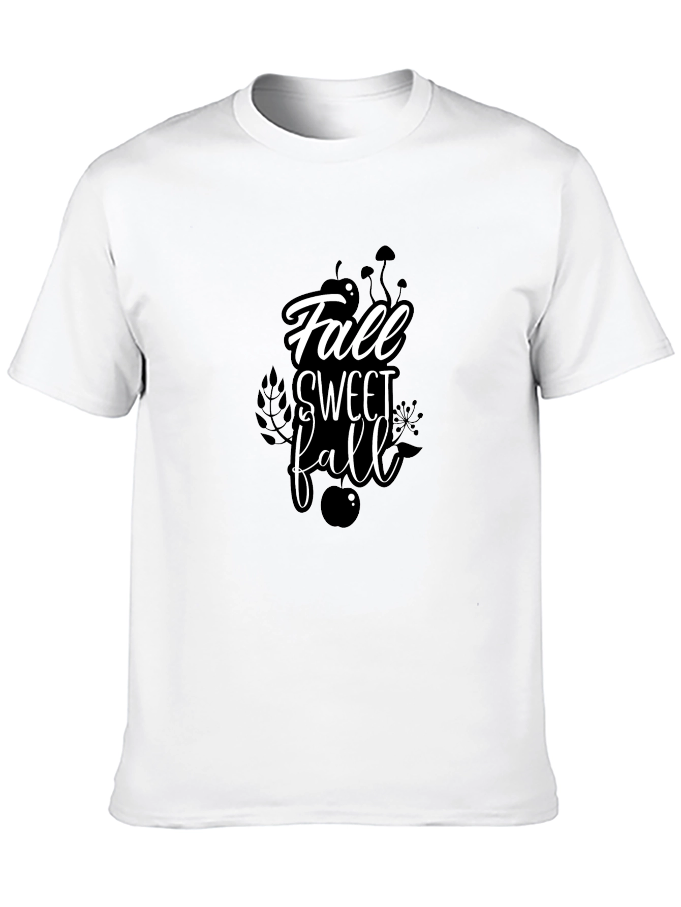 Fall Sweet Fall Black Graphic Tee