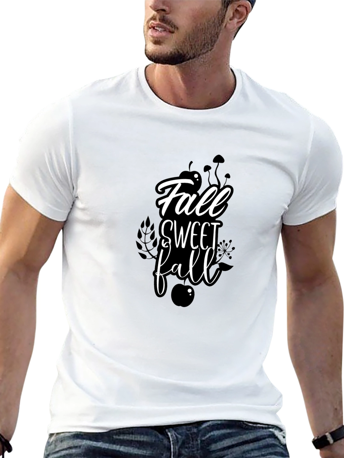 Fall Sweet Fall Black Graphic Tee