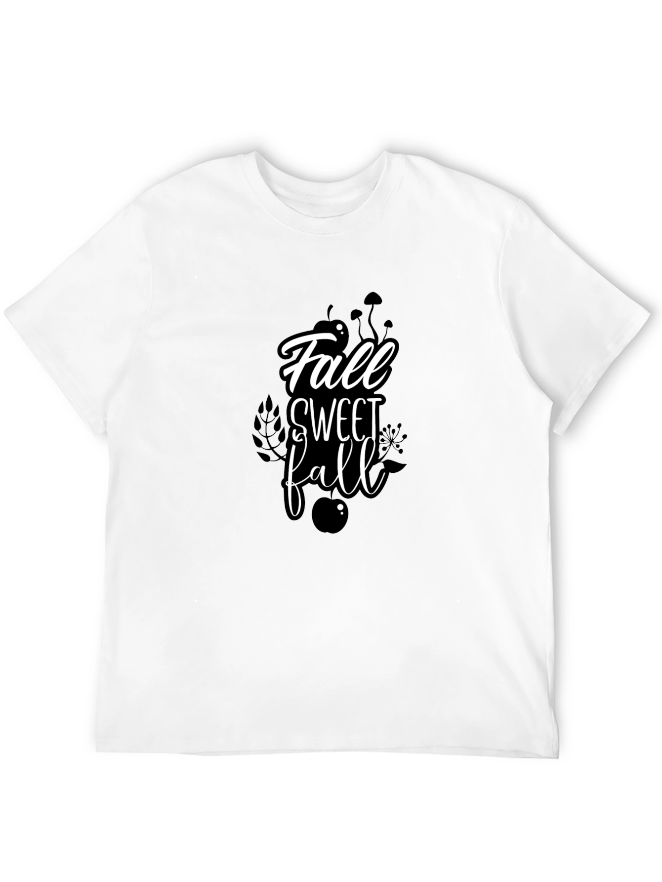 Fall Sweet Fall Black Graphic Tee