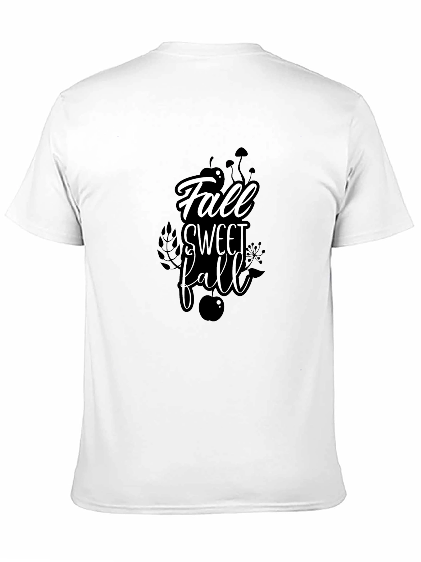 Fall Sweet Fall Black Graphic Tee