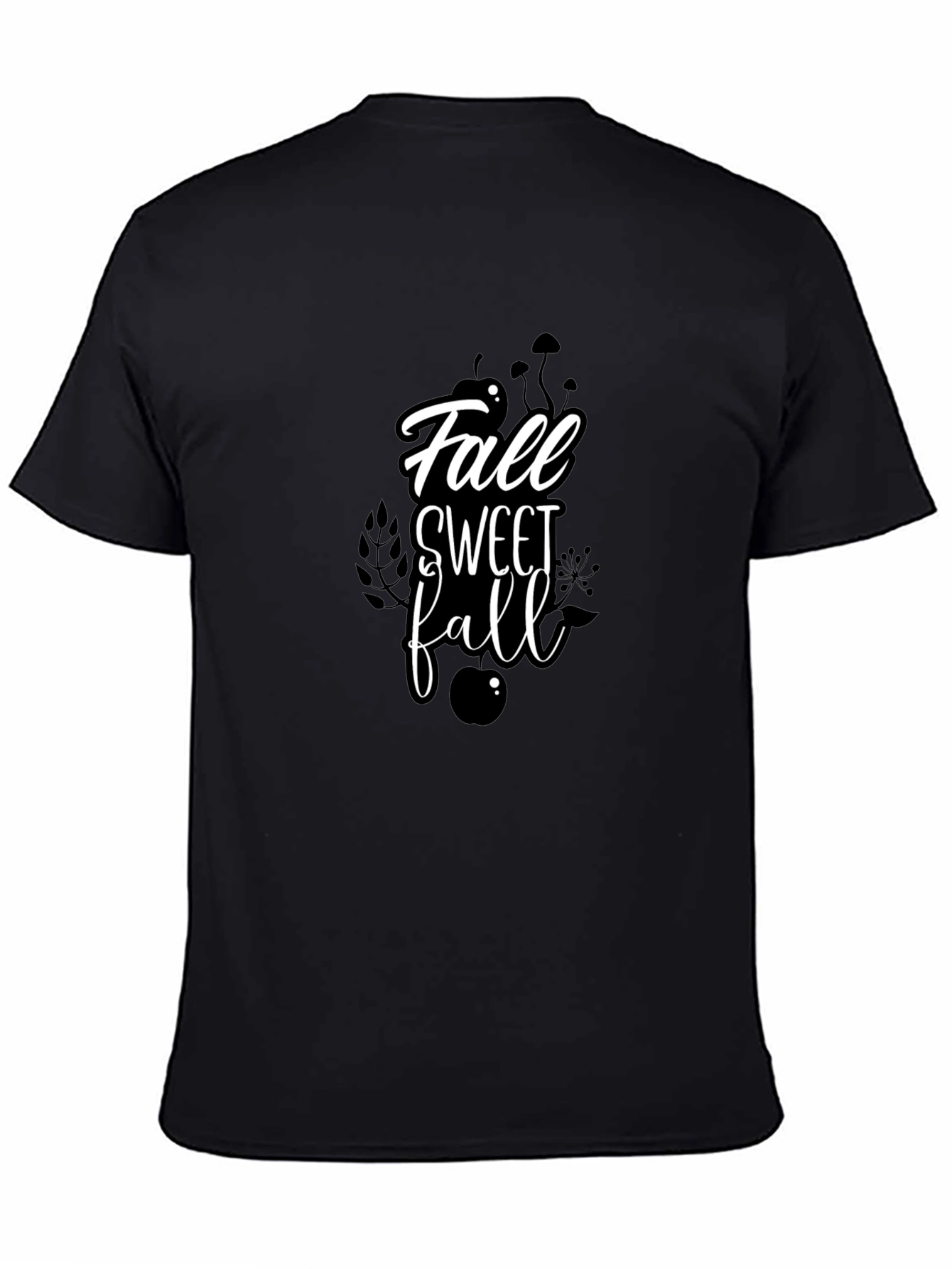 Fall Sweet Fall Black Graphic Tee