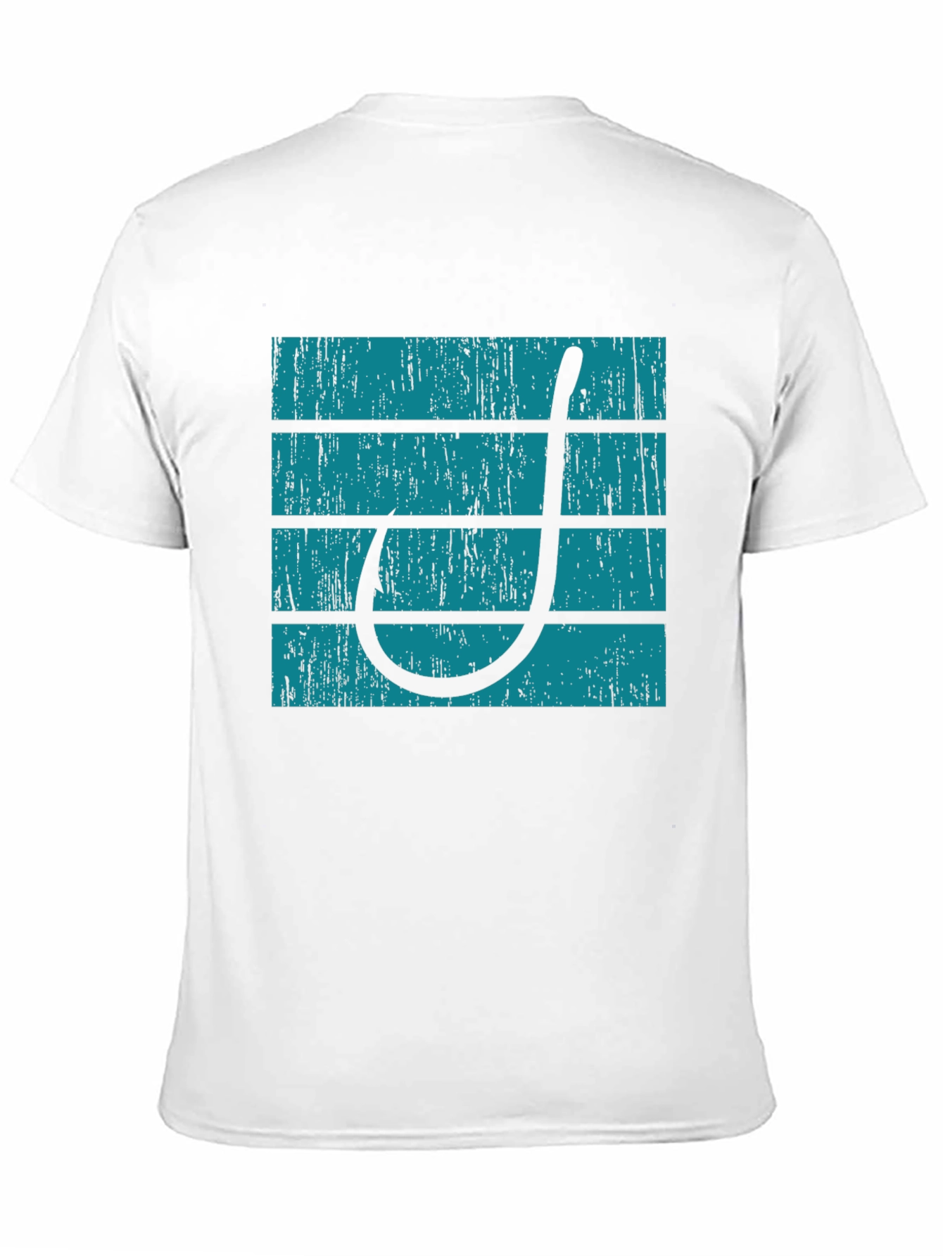 Fishing Hook Tee: Retro Style Anglers Choice