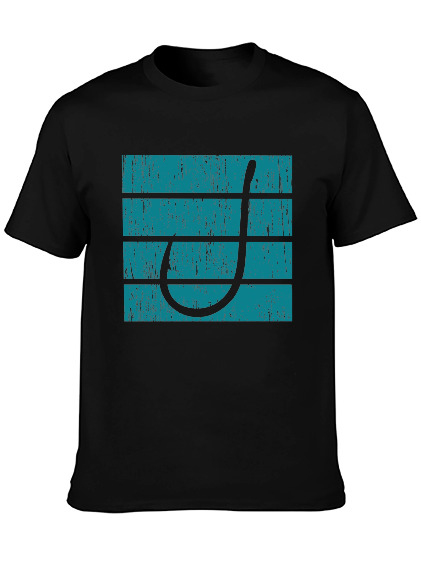 Fishing Hook Tee: Retro Style Anglers Choice