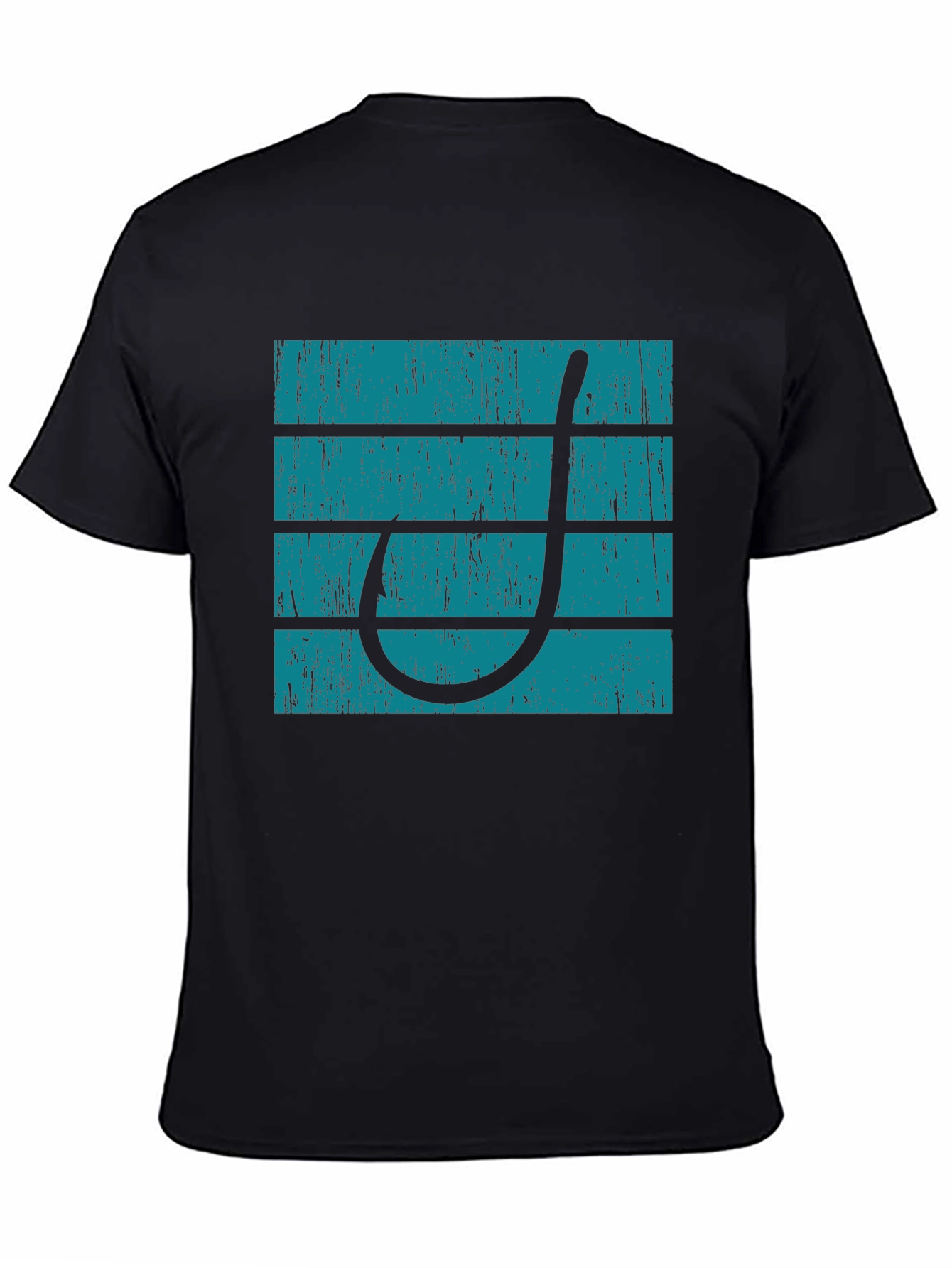 Fishing Hook Tee: Retro Style Anglers Choice