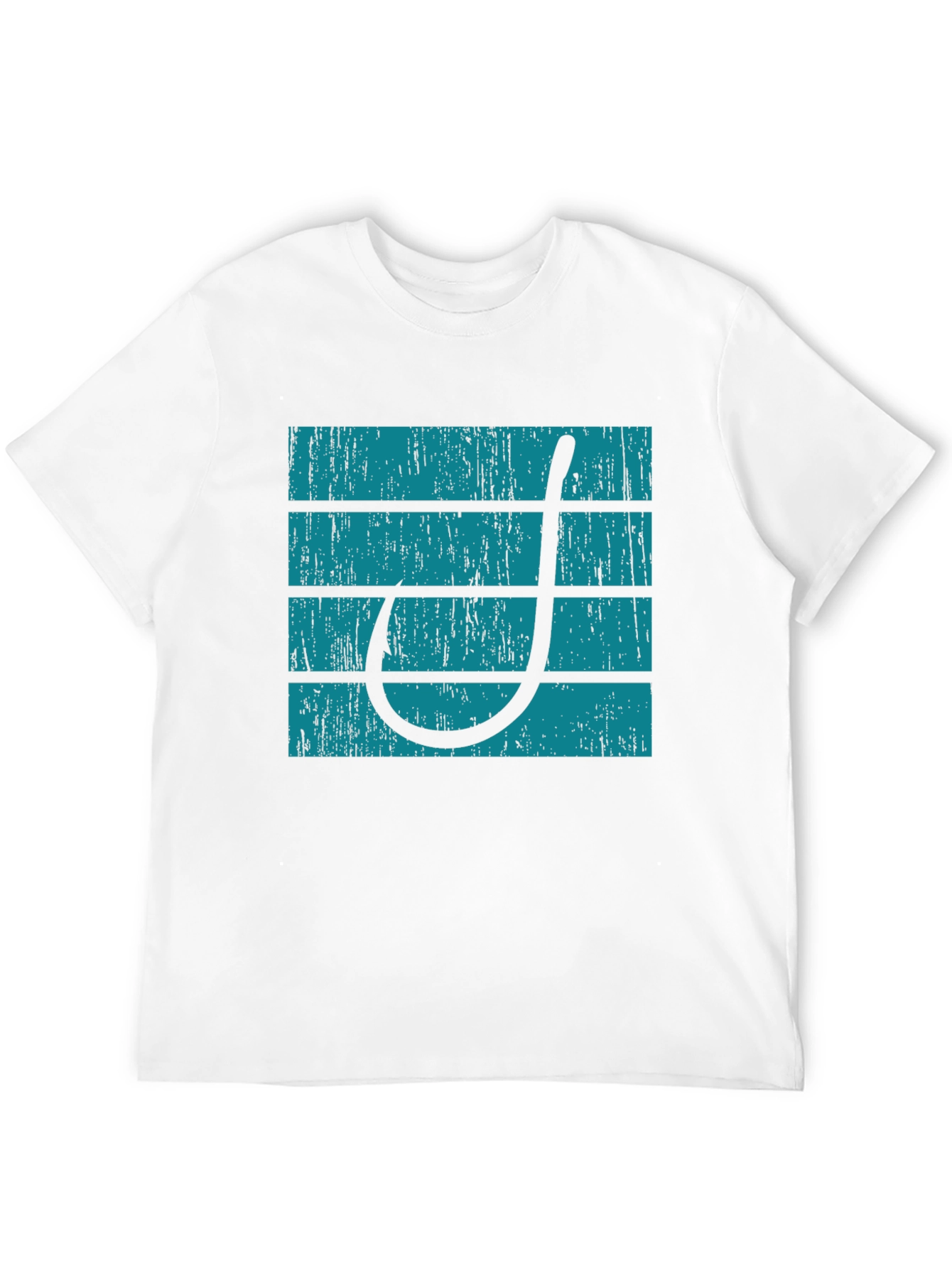 Fishing Hook Tee: Retro Style Anglers Choice
