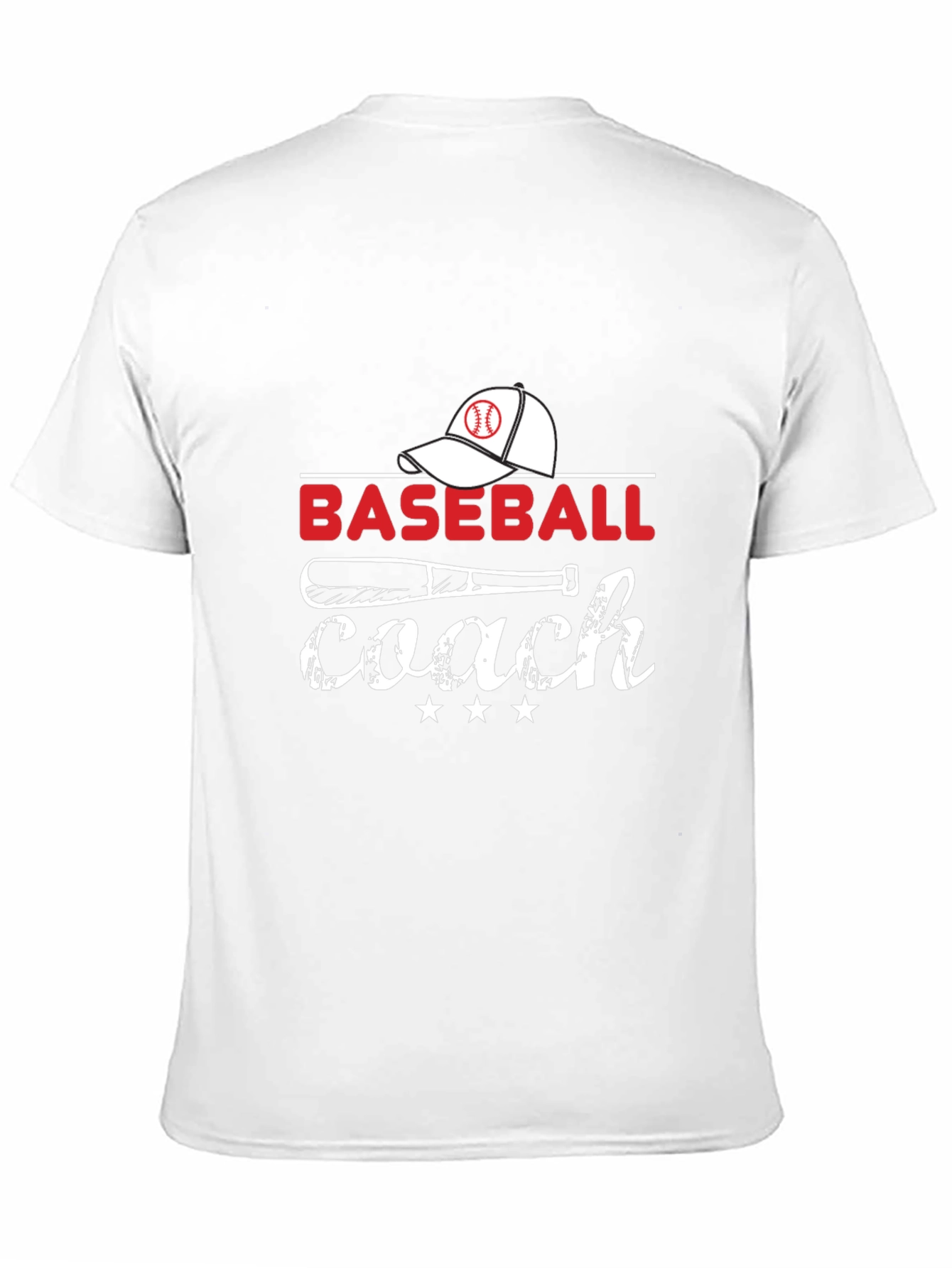 Baseball Coach Graphic T-Shirt
