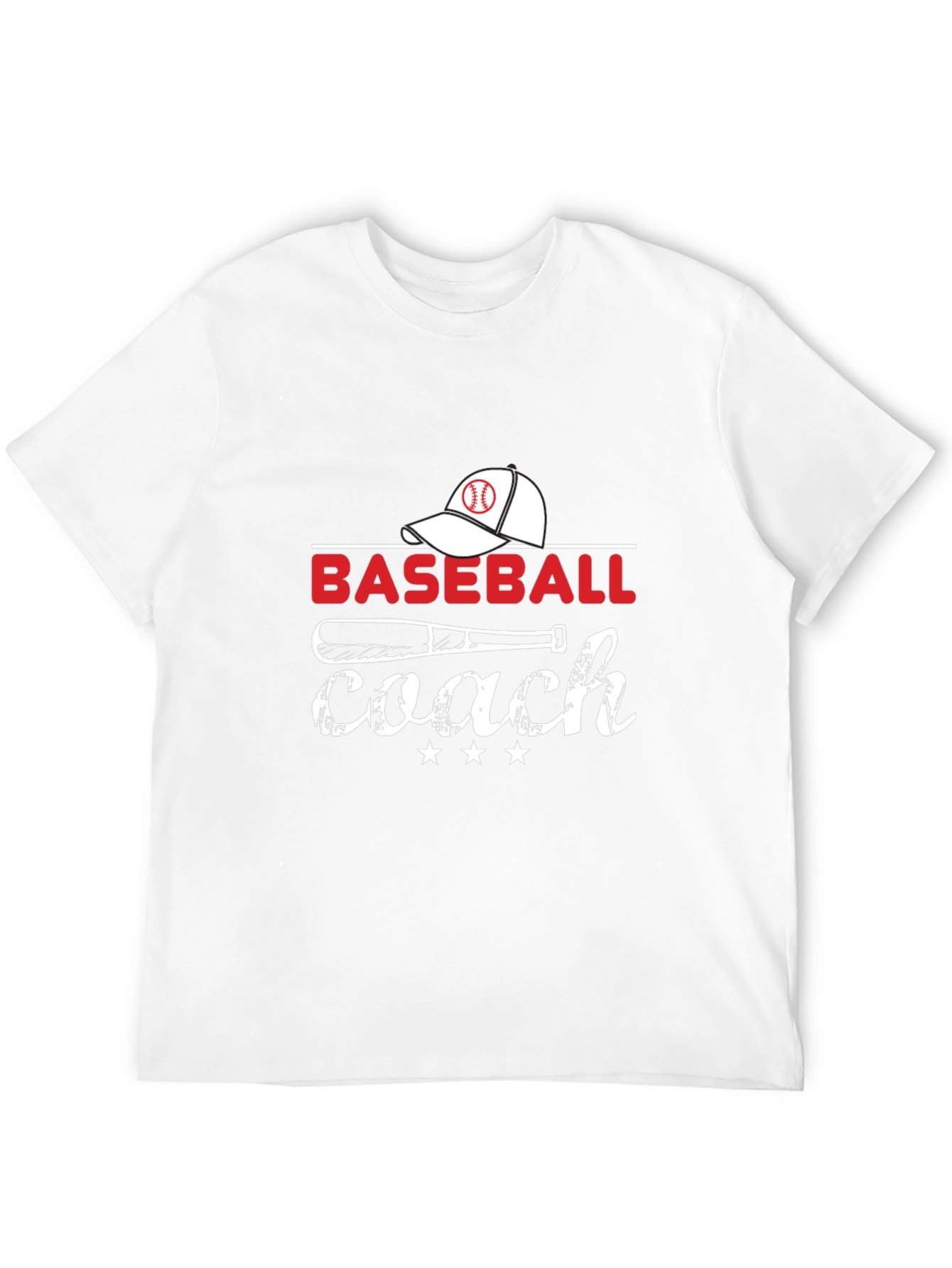 Baseball Coach Graphic T-Shirt