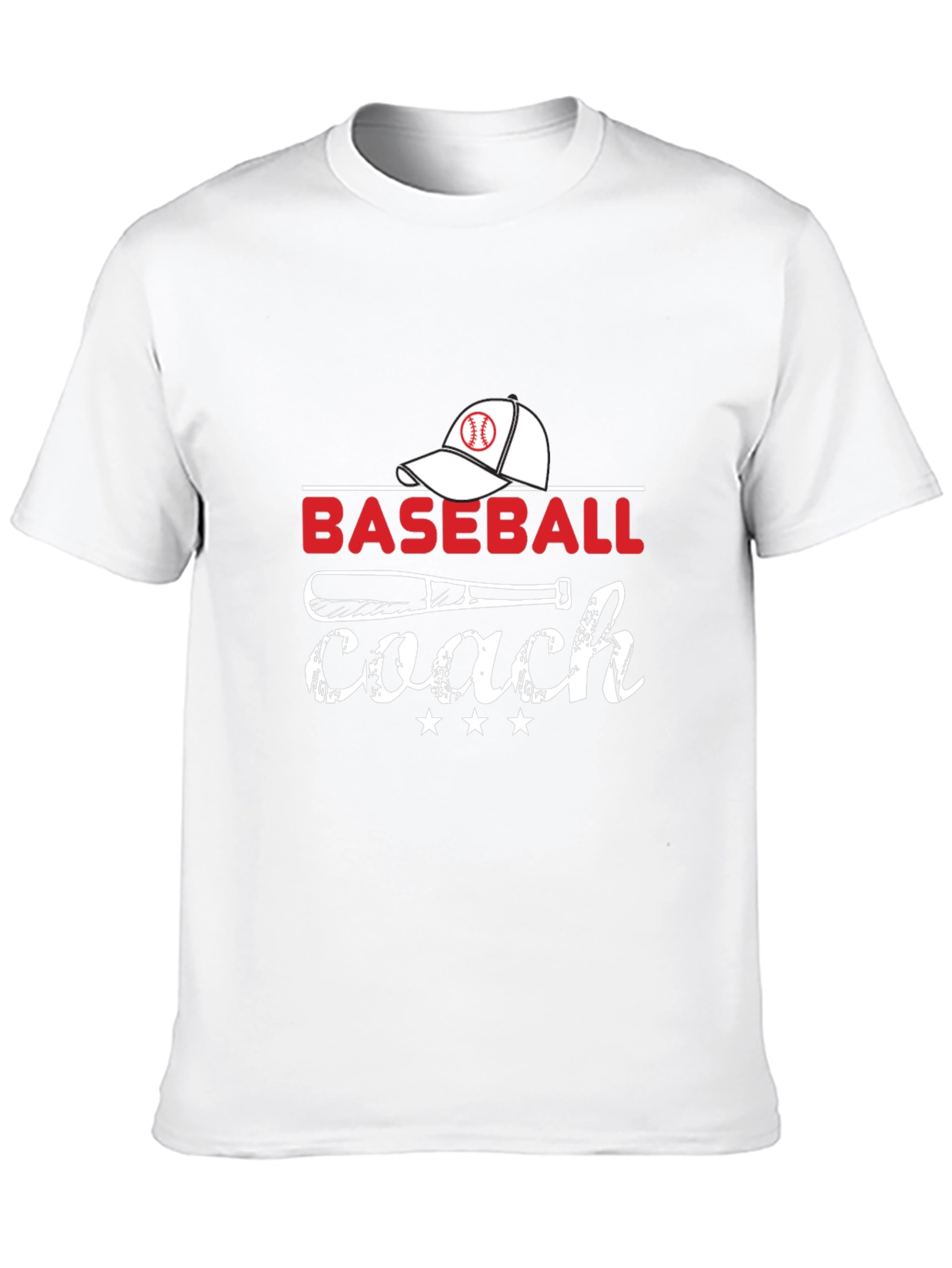 Baseball Coach Graphic T-Shirt
