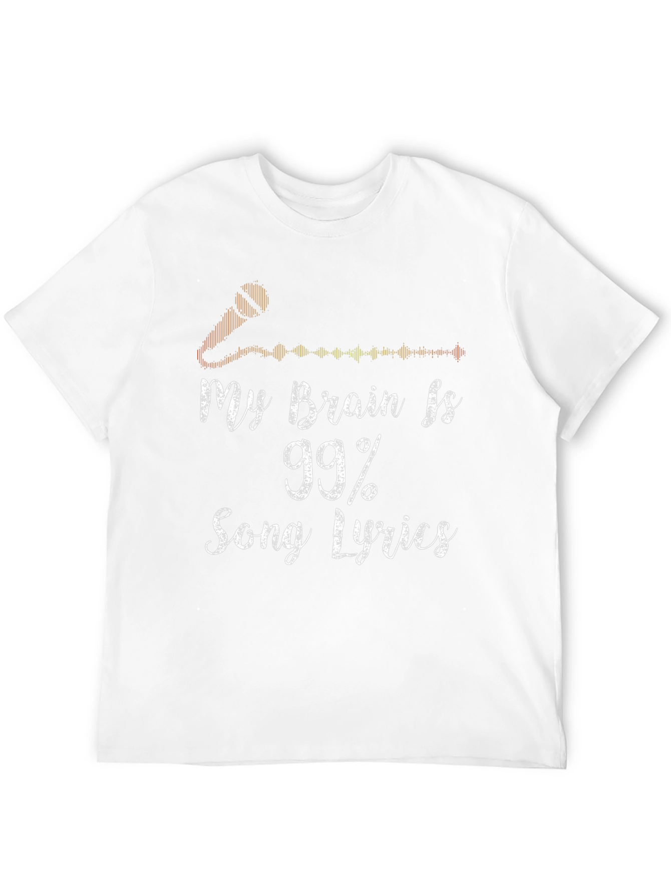 Song Lyrics T-Shirt - Music Lover Tee