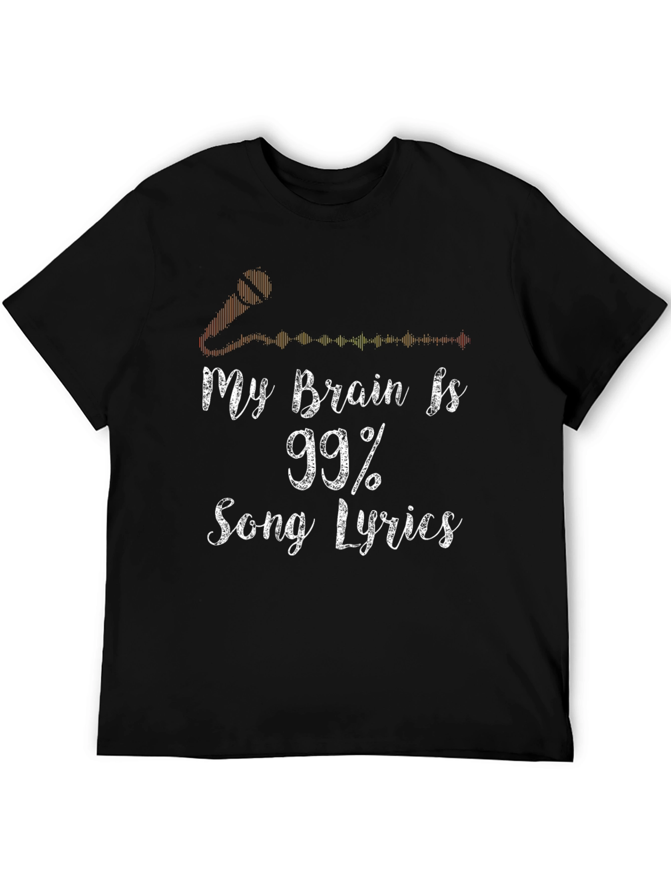 Song Lyrics T-Shirt - Music Lover Tee