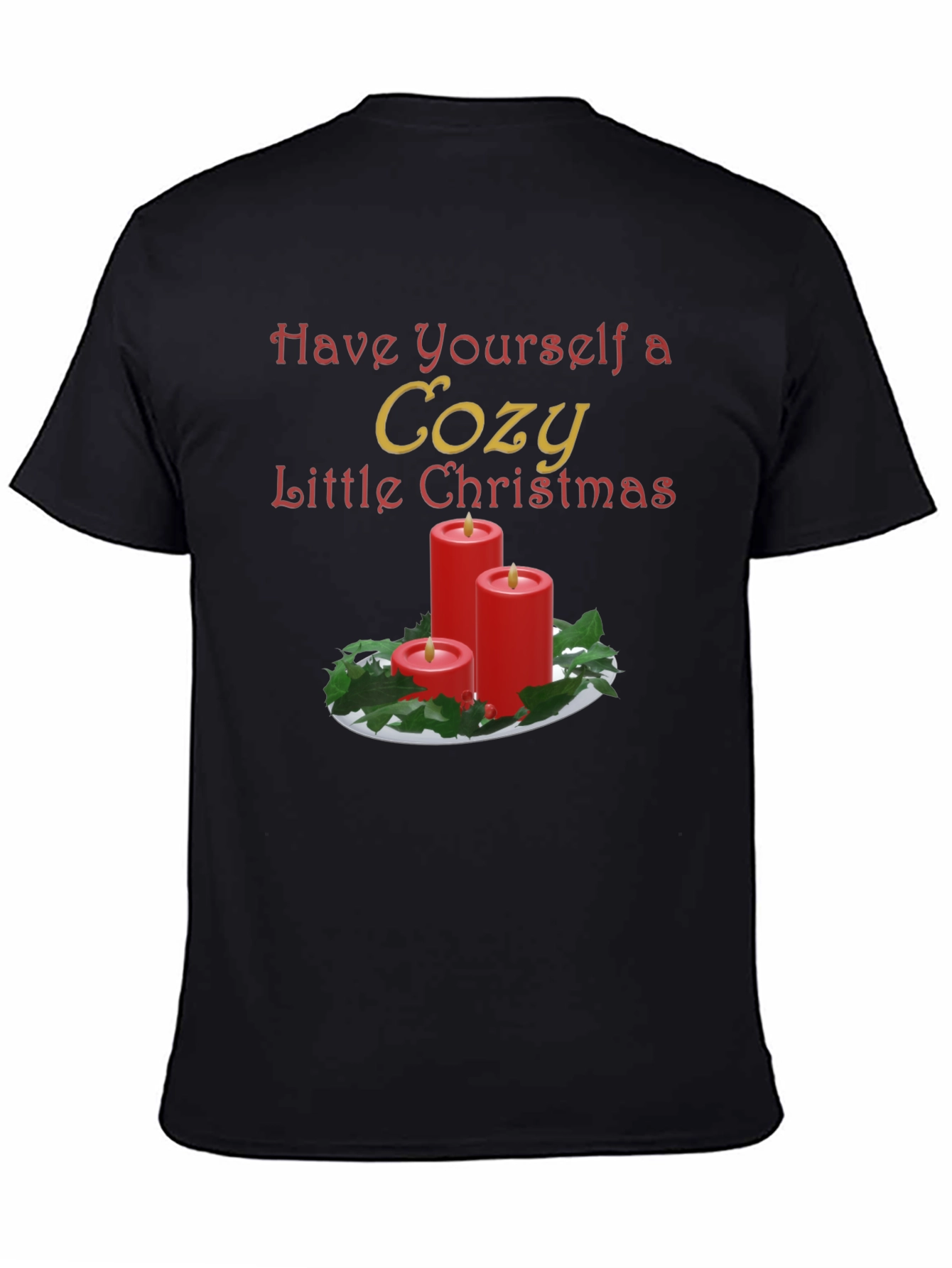 Cozy Christmas Candle T-Shirt
