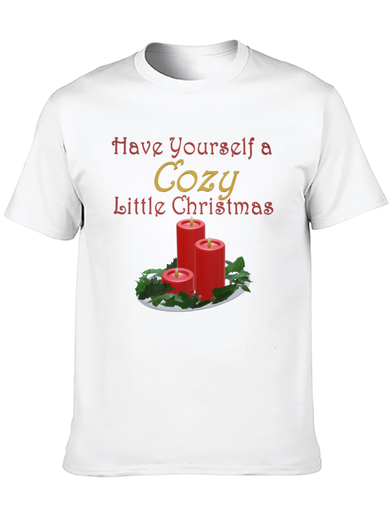 Cozy Christmas Candle T-Shirt