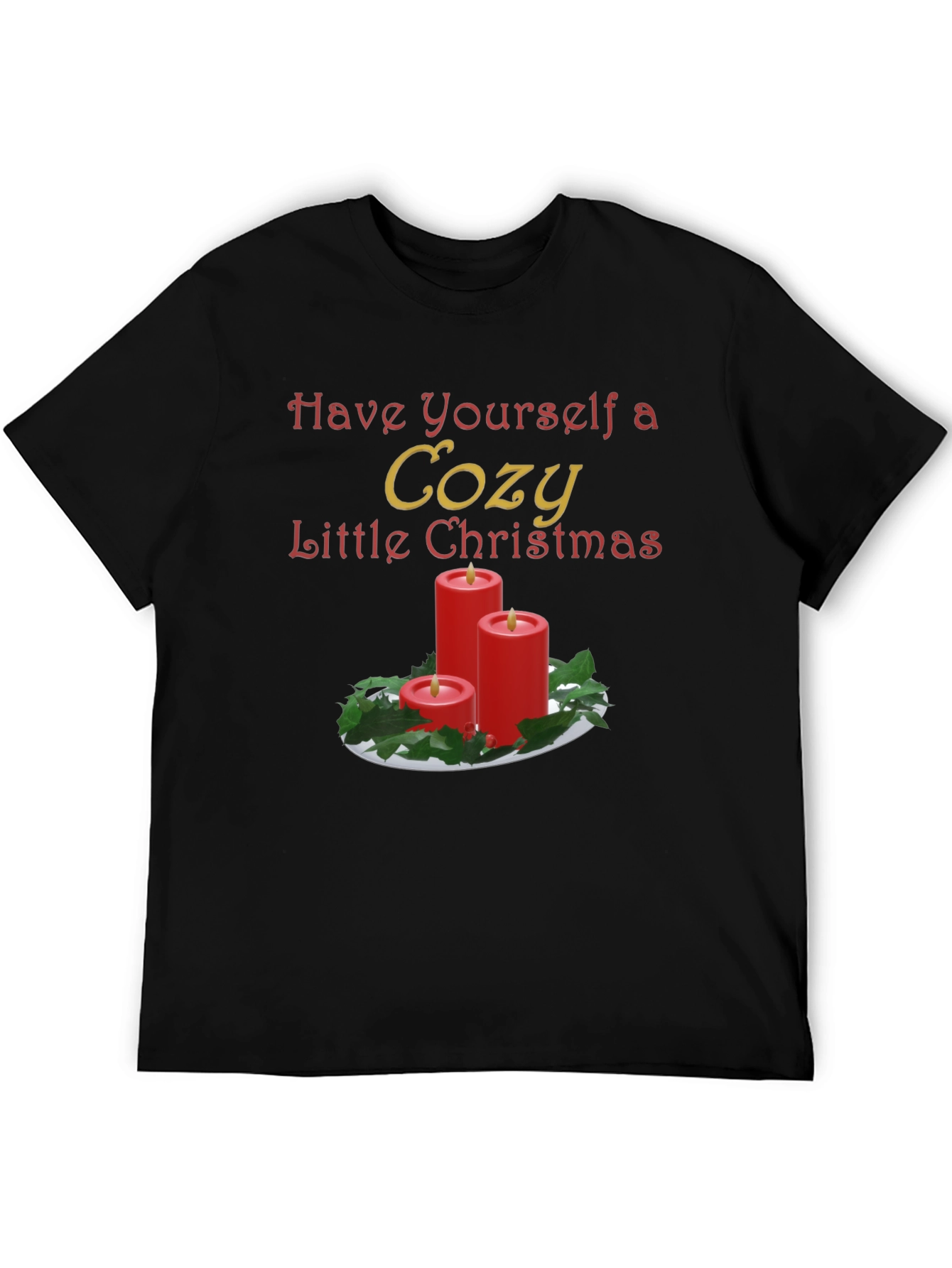 Cozy Christmas Candle T-Shirt