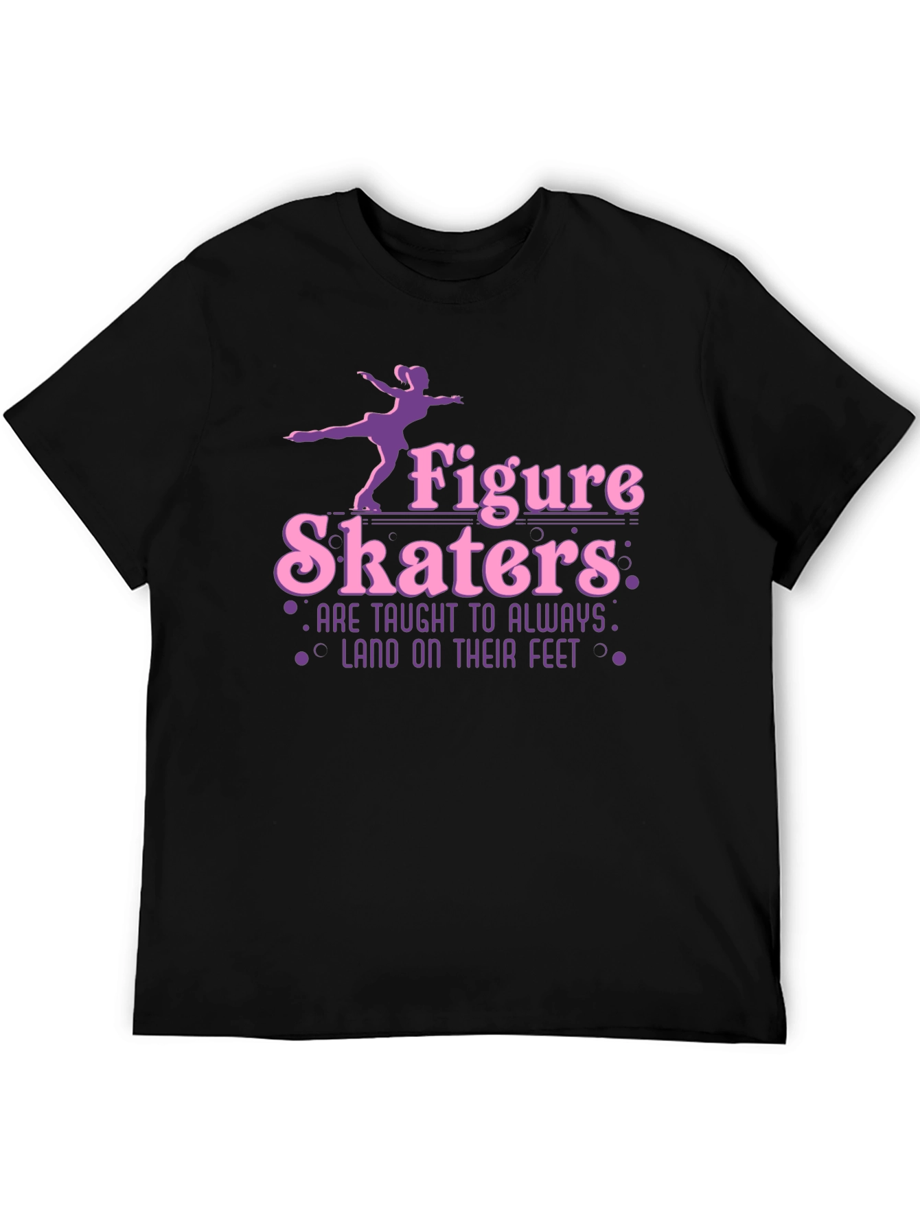 Figure Skaters T-Shirt - Land on Your Feet