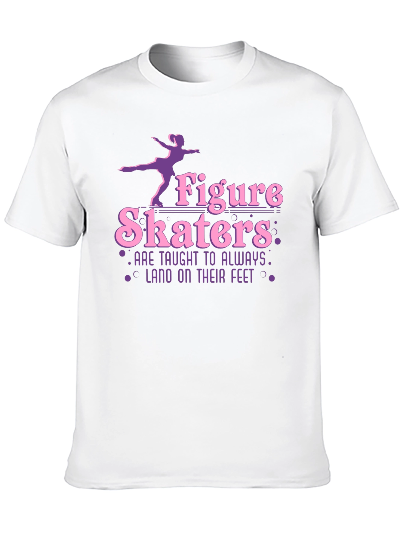 Figure Skaters T-Shirt - Land on Your Feet