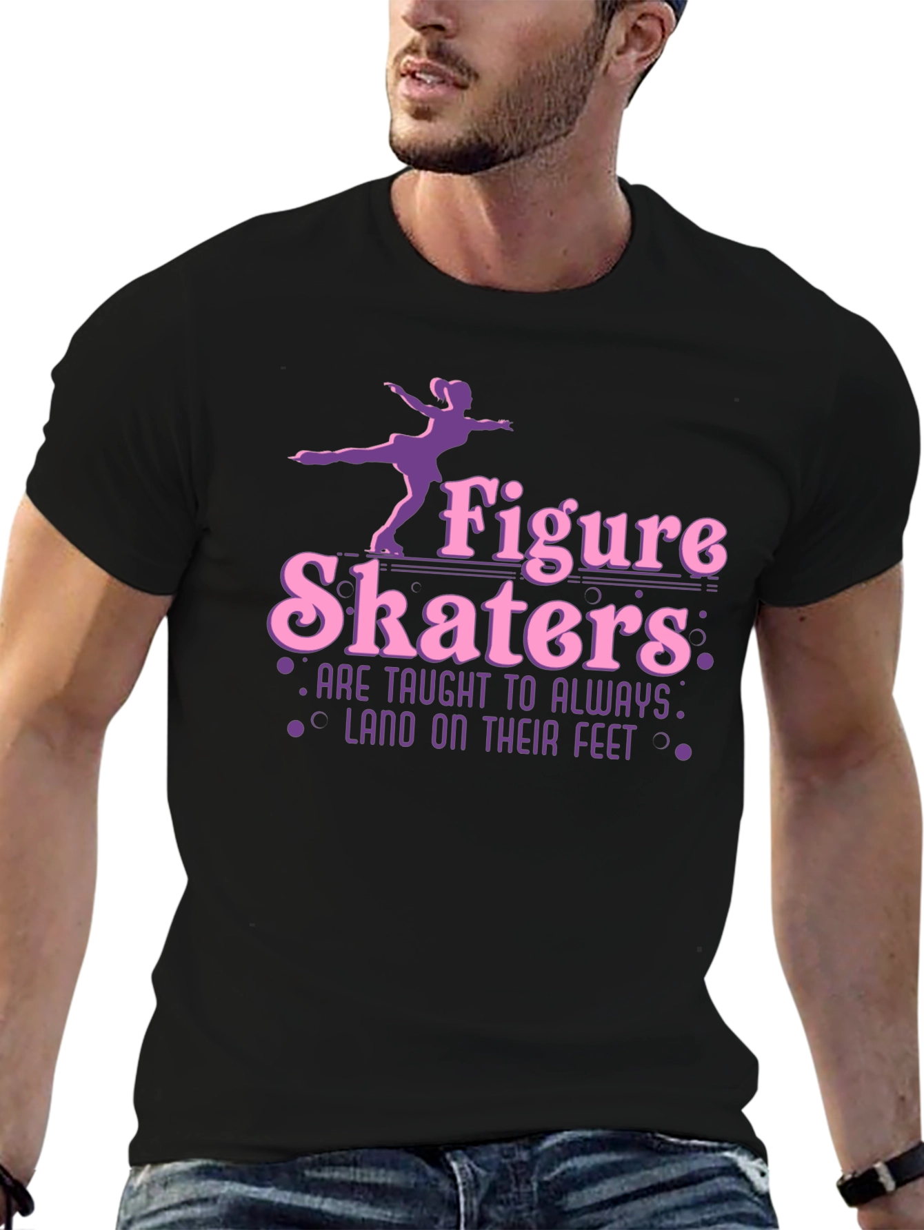 Figure Skaters T-Shirt - Land on Your Feet