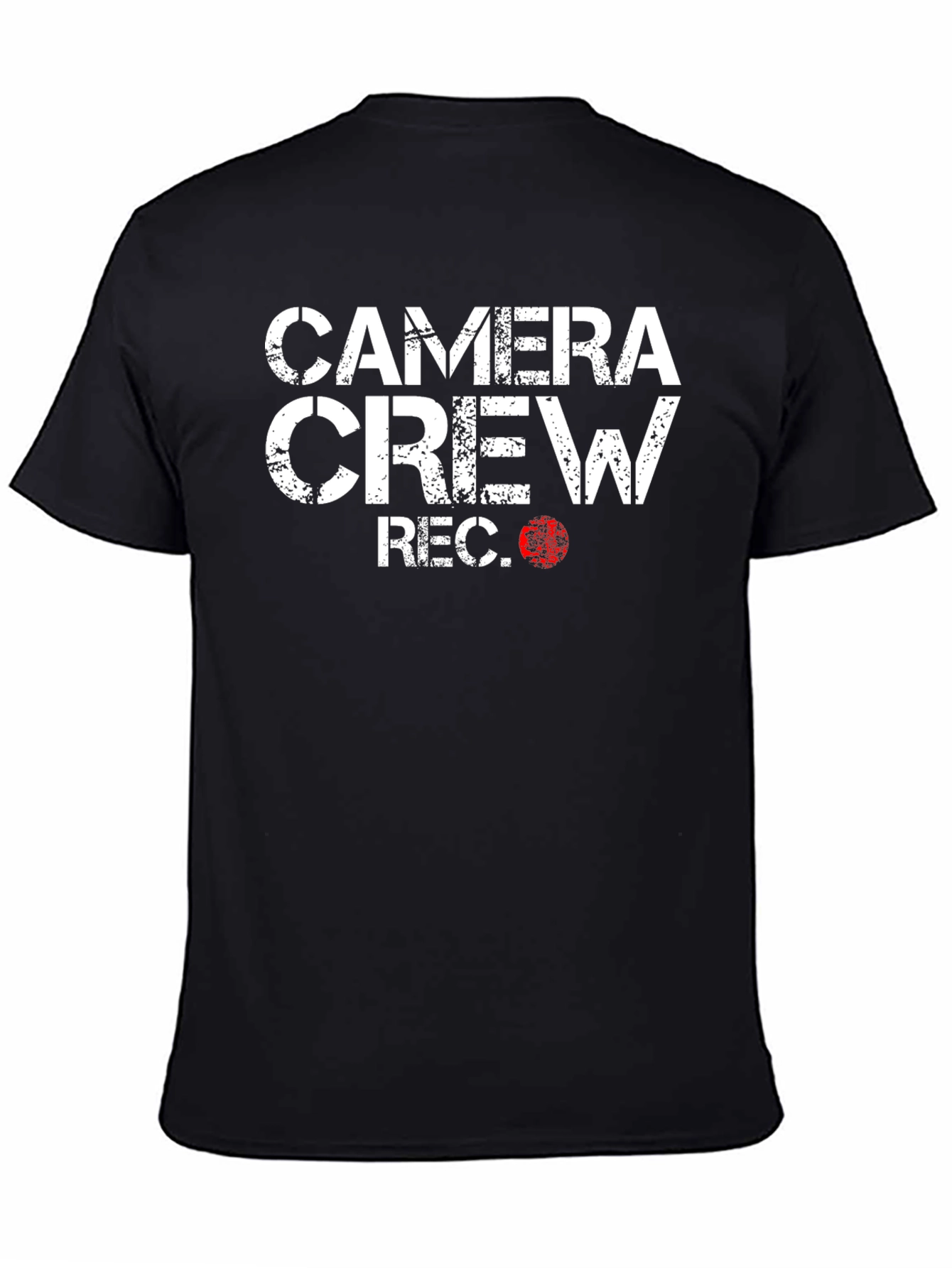 Camera Crew T-Shirt - Black