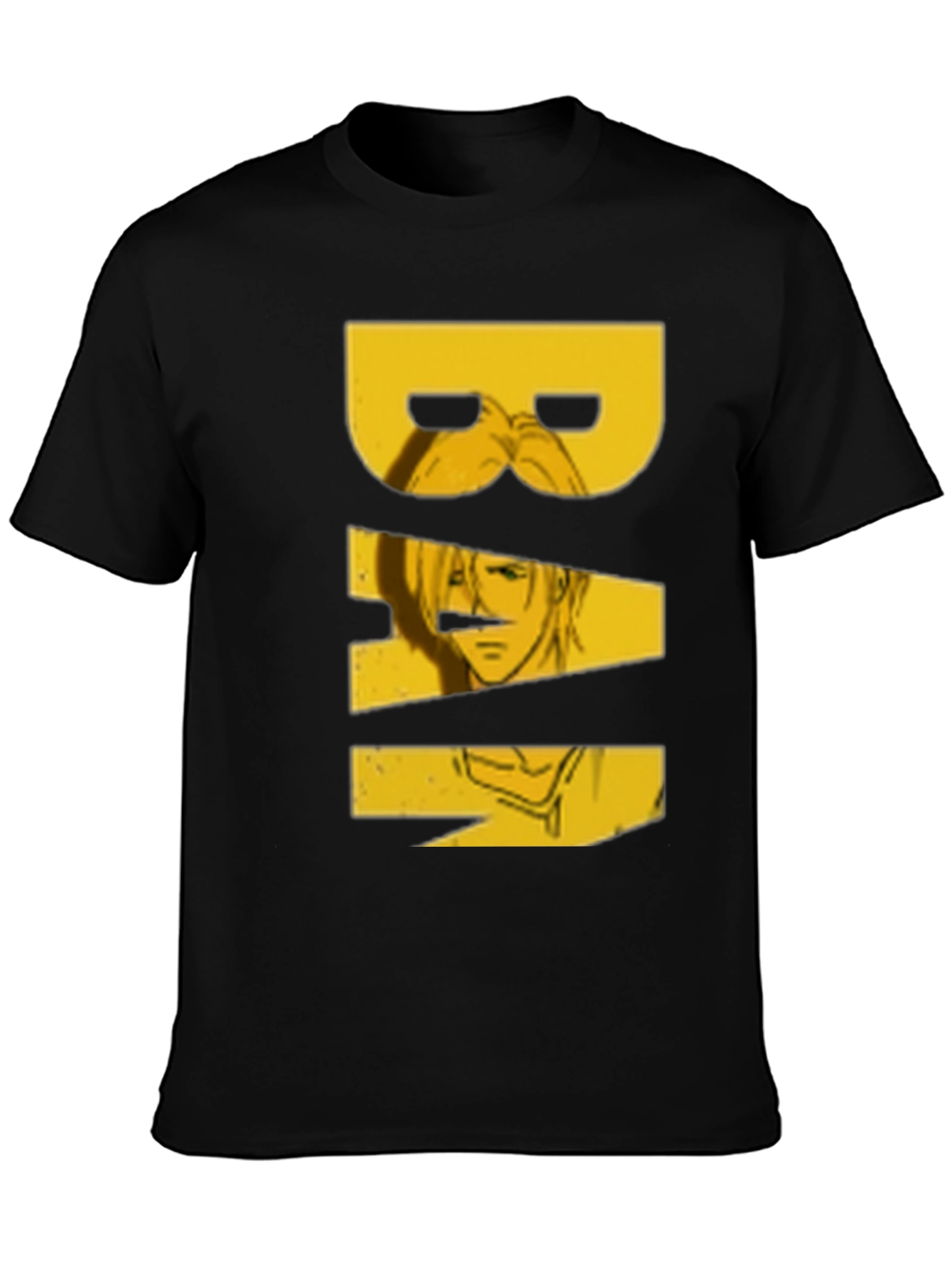 Black Graphic Print T-Shirt