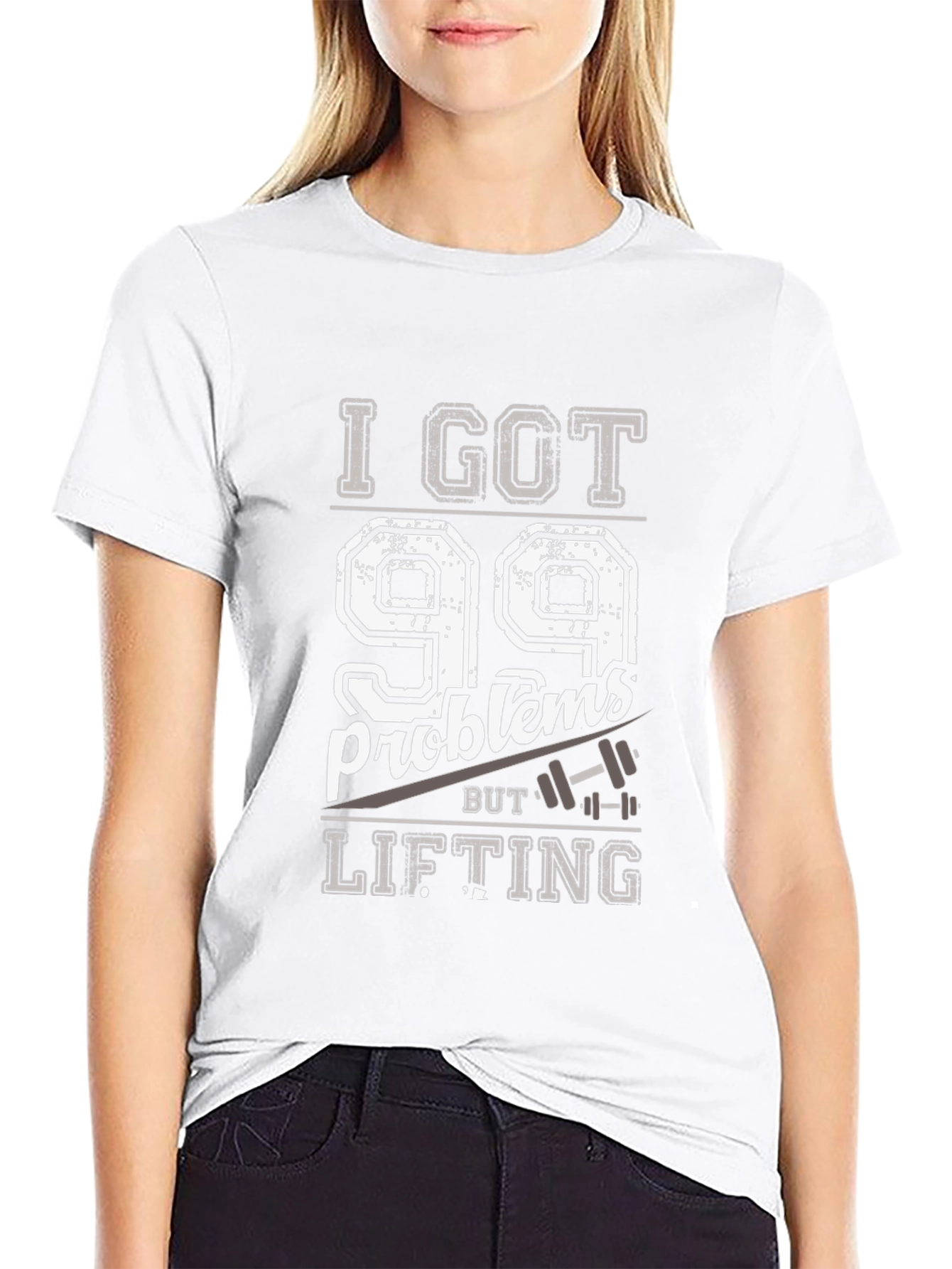 99 Problems Lifting T-Shirt - Funny Workout Tee