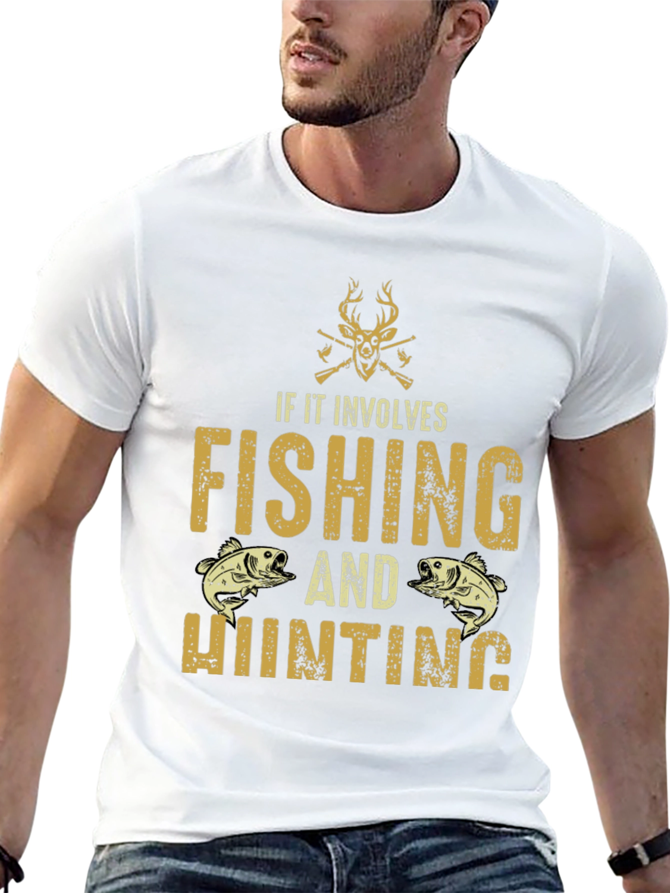 Fishing & Hunting T-Shirt - Outdoor Adventure Tee