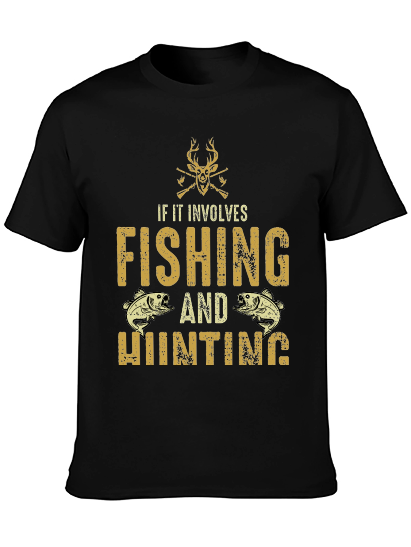 Fishing & Hunting T-Shirt - Outdoor Adventure Tee
