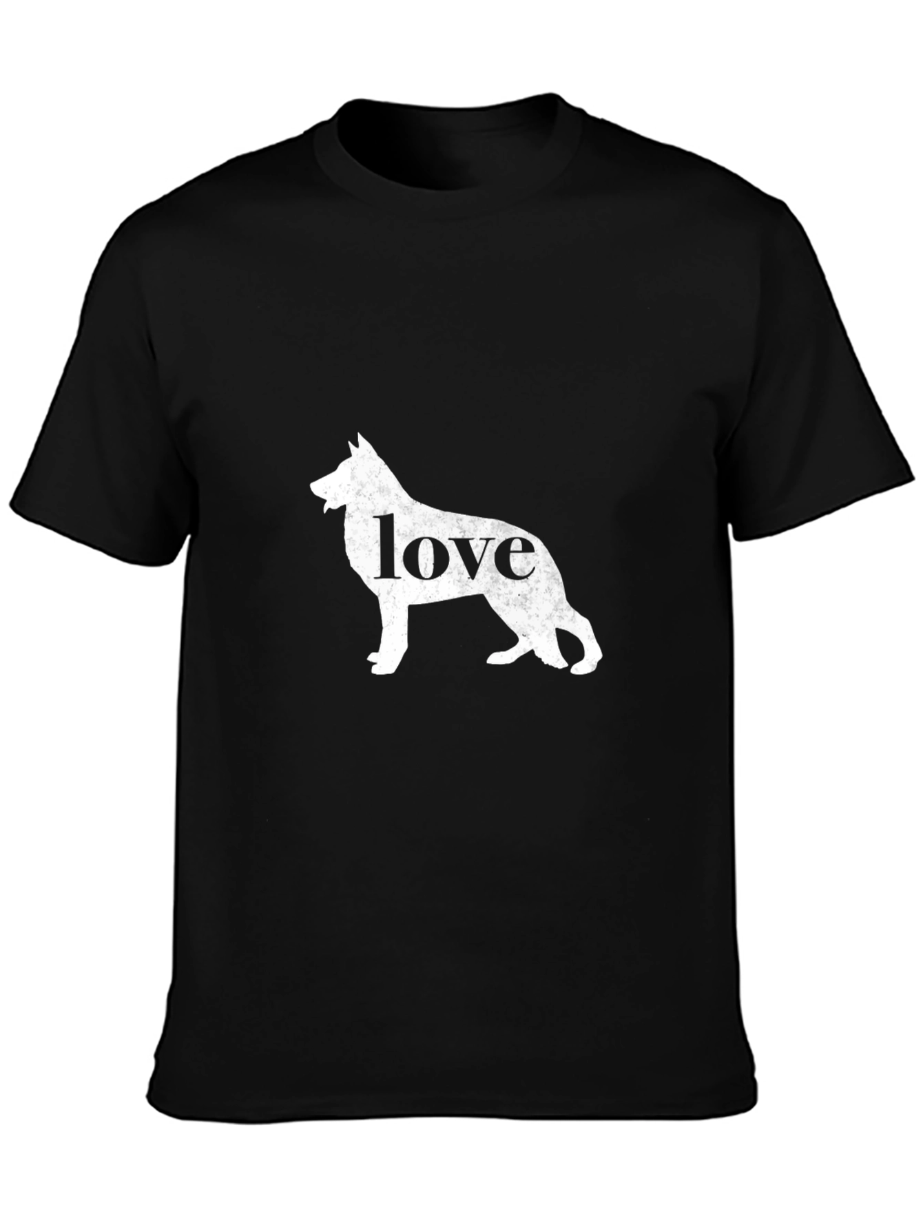 Love Dog Graphic Tee - Black