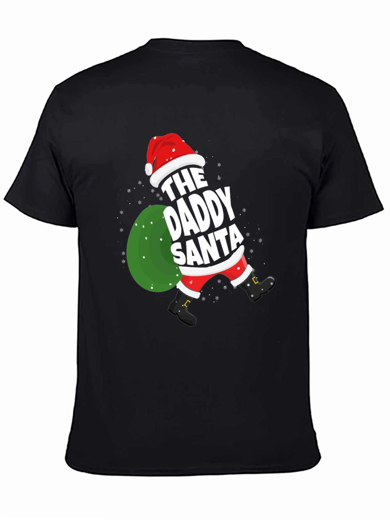 The Daddy Santa Graphic Tee - Holiday Fun!