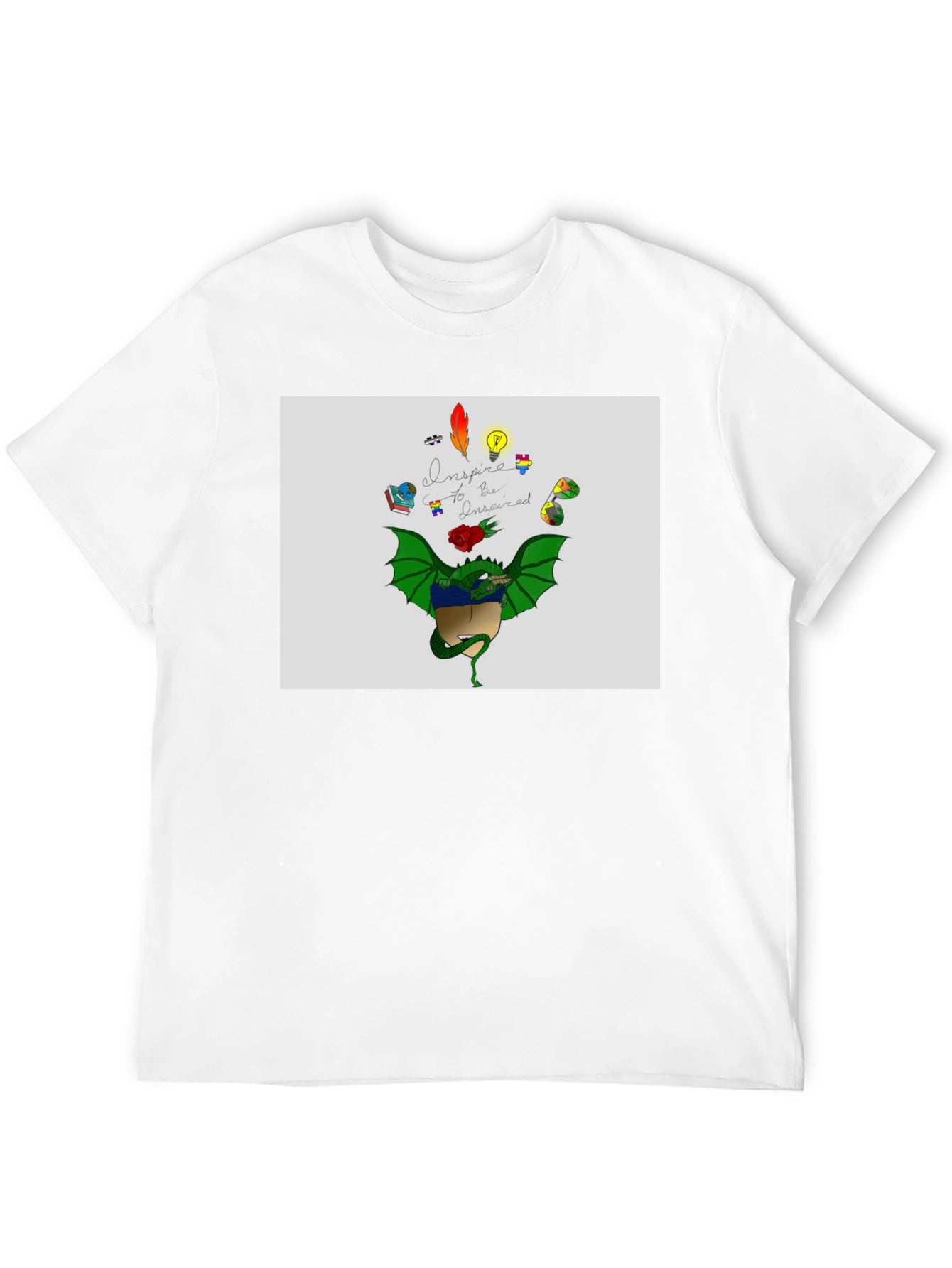 Inspire Dragon Graphic T-Shirt