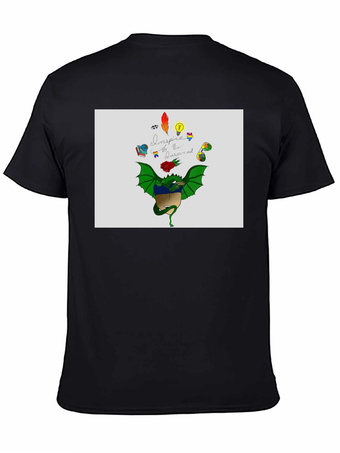 Inspire Dragon Graphic T-Shirt