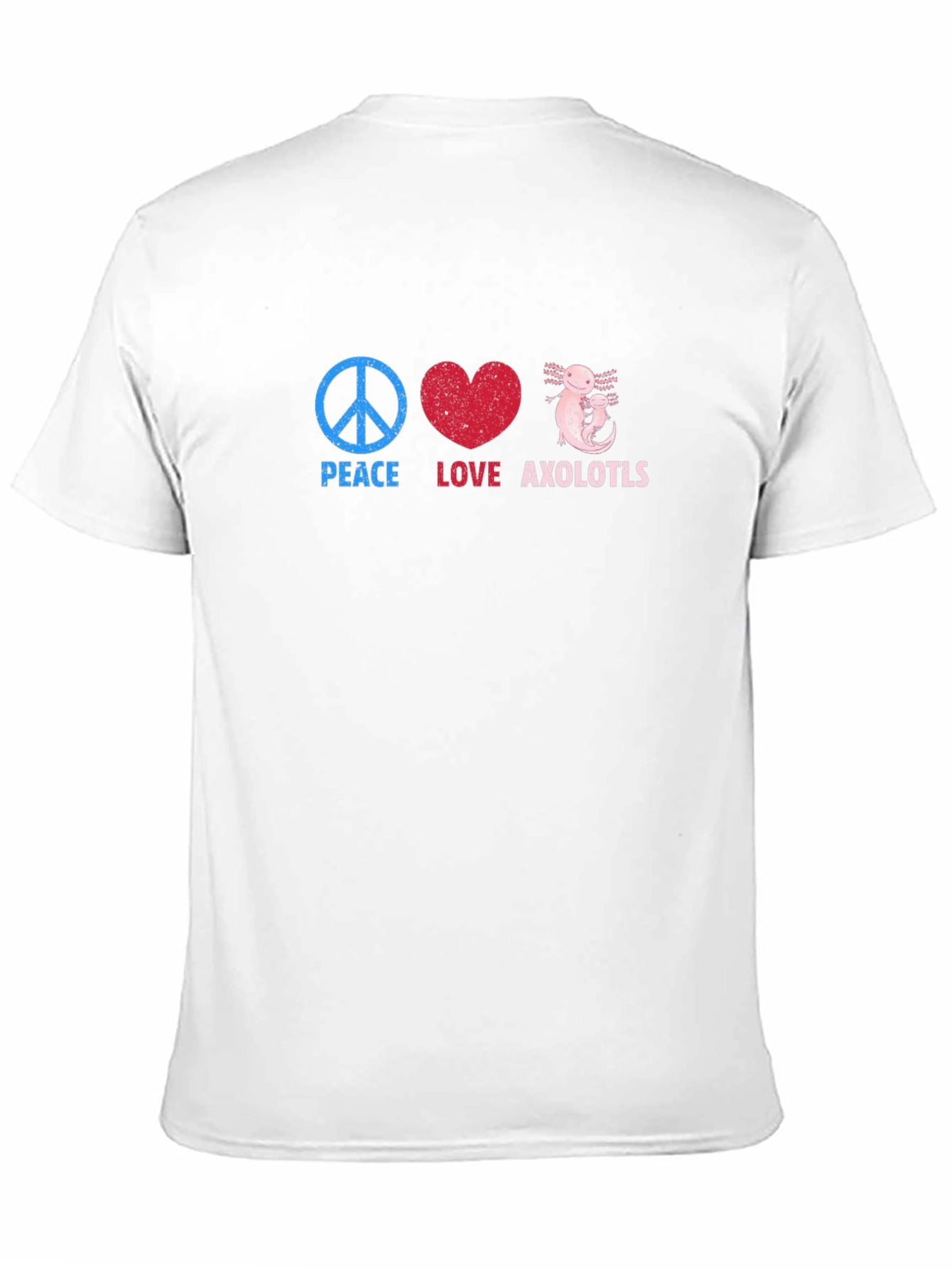 Peace Love Axolotls Graphic T-Shirt