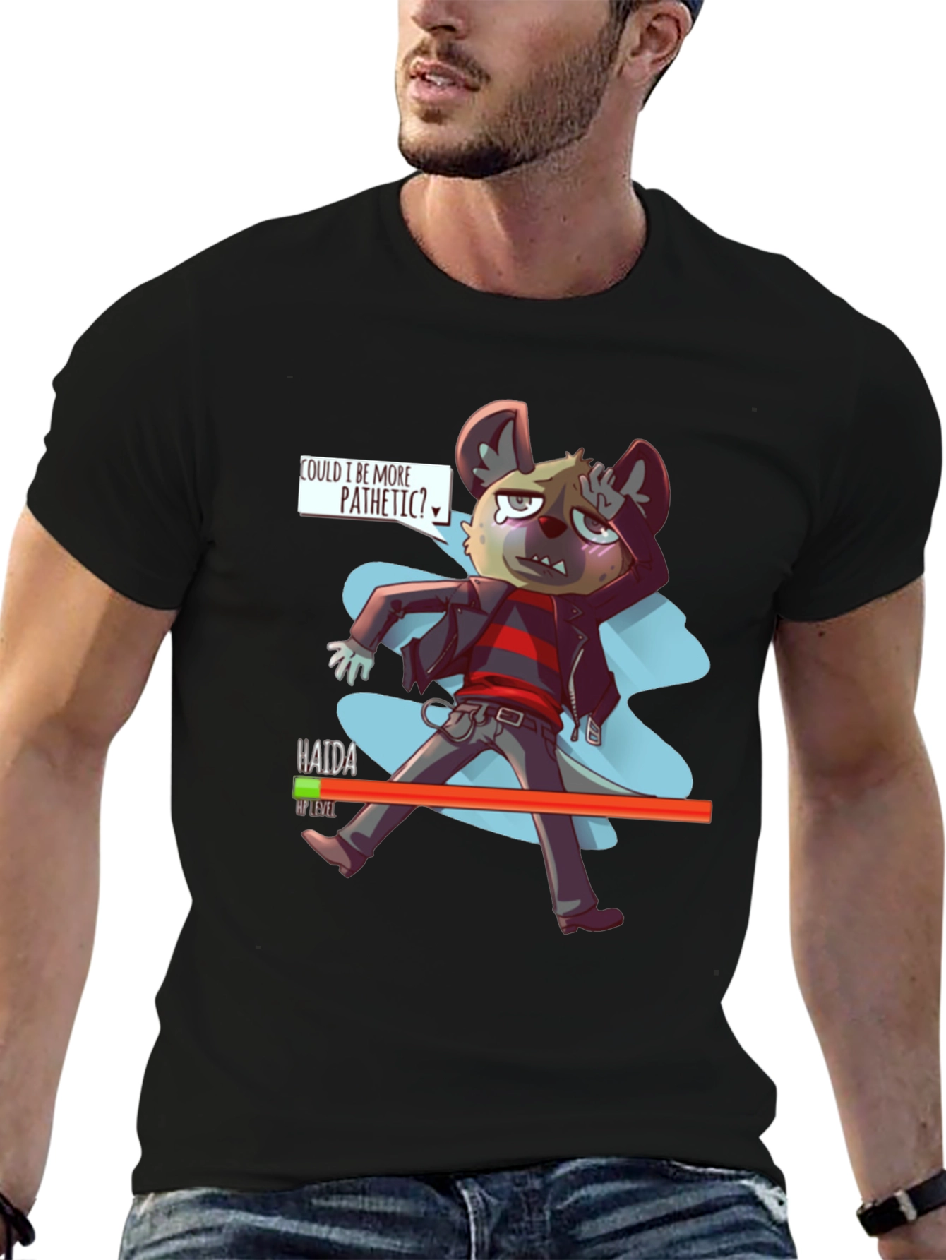 Haida Aggretsuko T-Shirt - HP Level