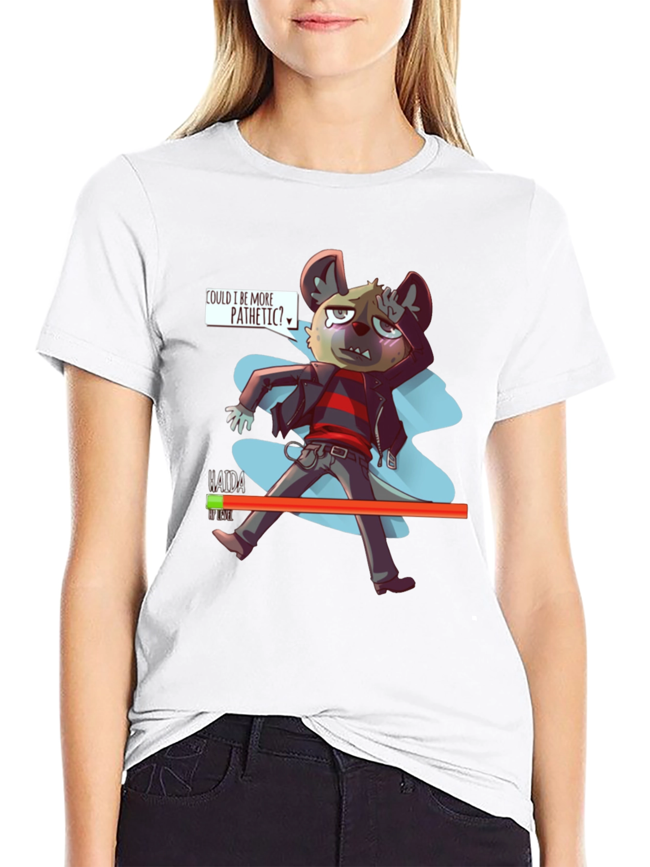Haida Aggretsuko T-Shirt - HP Level