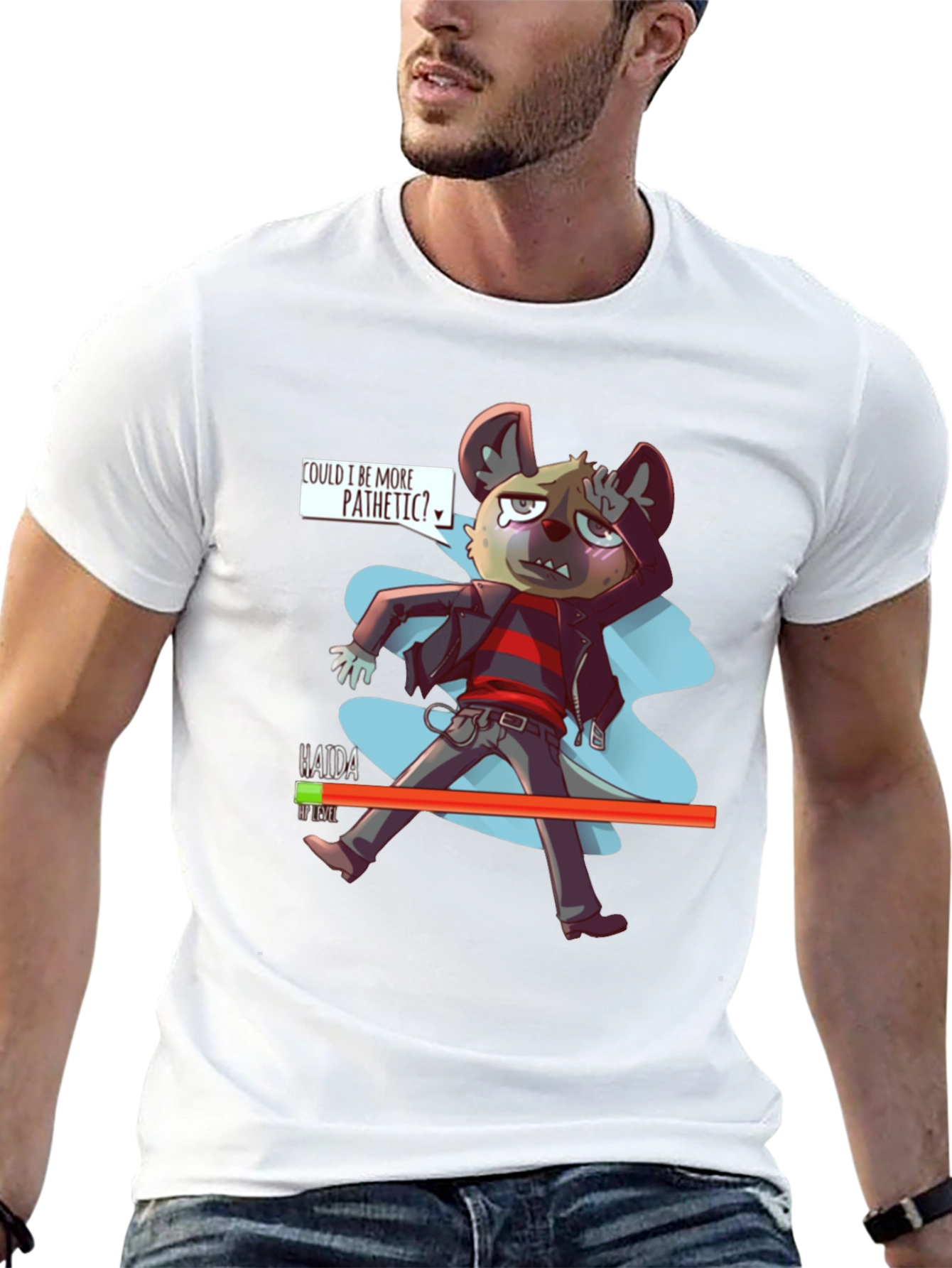 Haida Aggretsuko T-Shirt - HP Level
