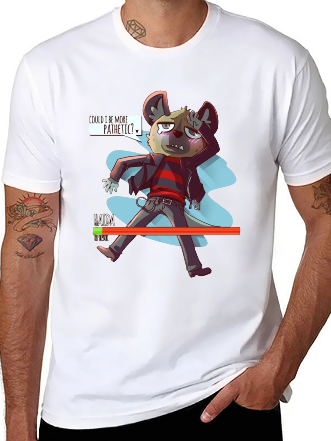 Haida Aggretsuko T-Shirt - HP Level