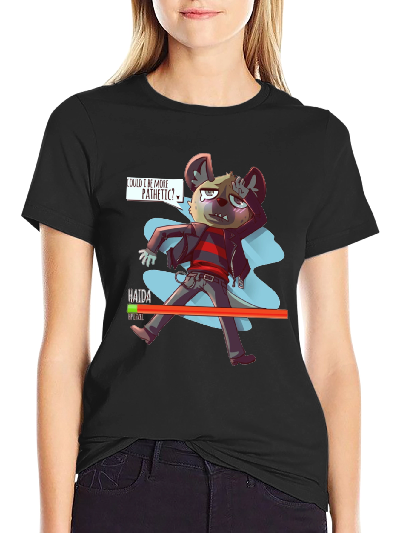 Haida Aggretsuko T-Shirt - HP Level