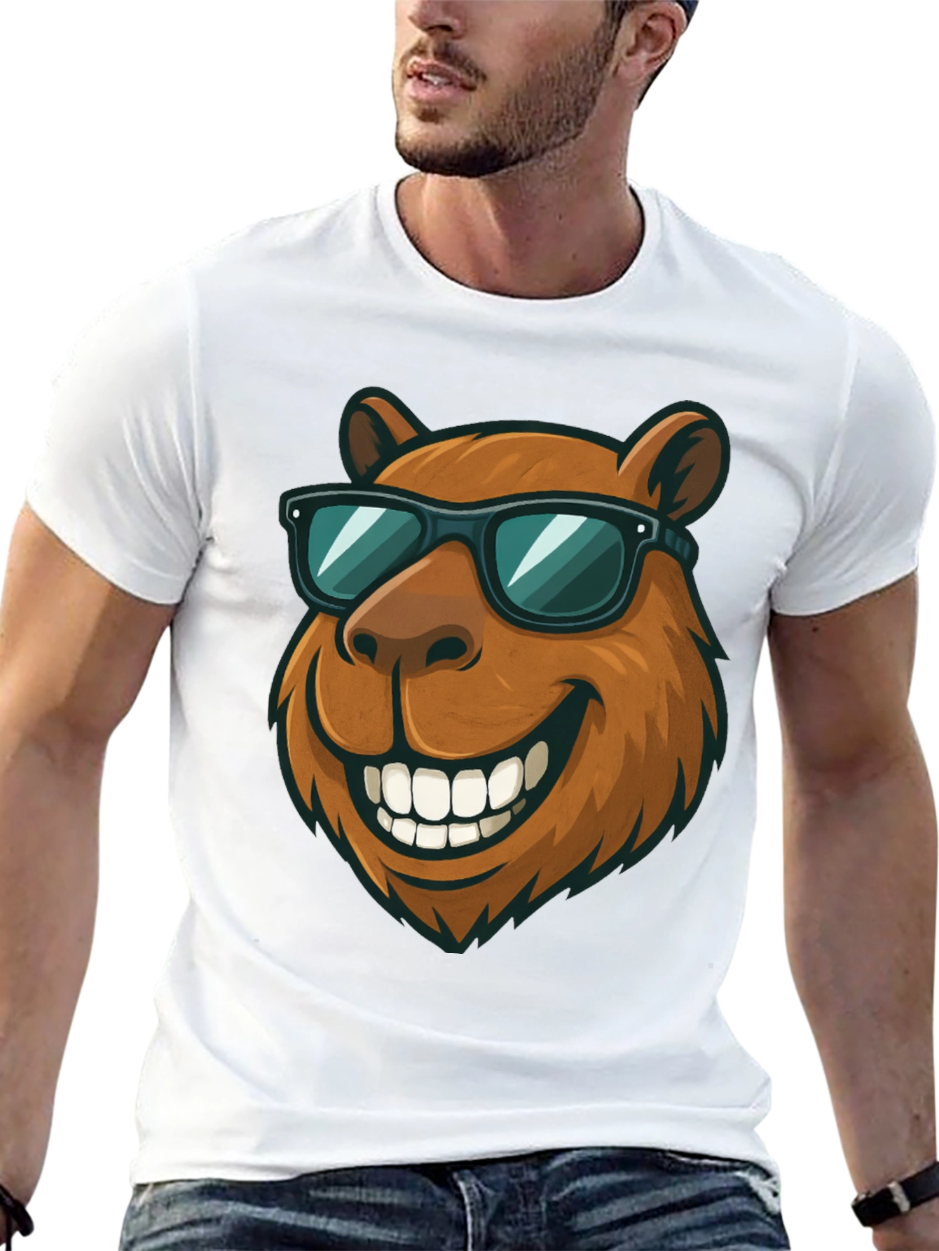Cool Beaver Graphic Tee