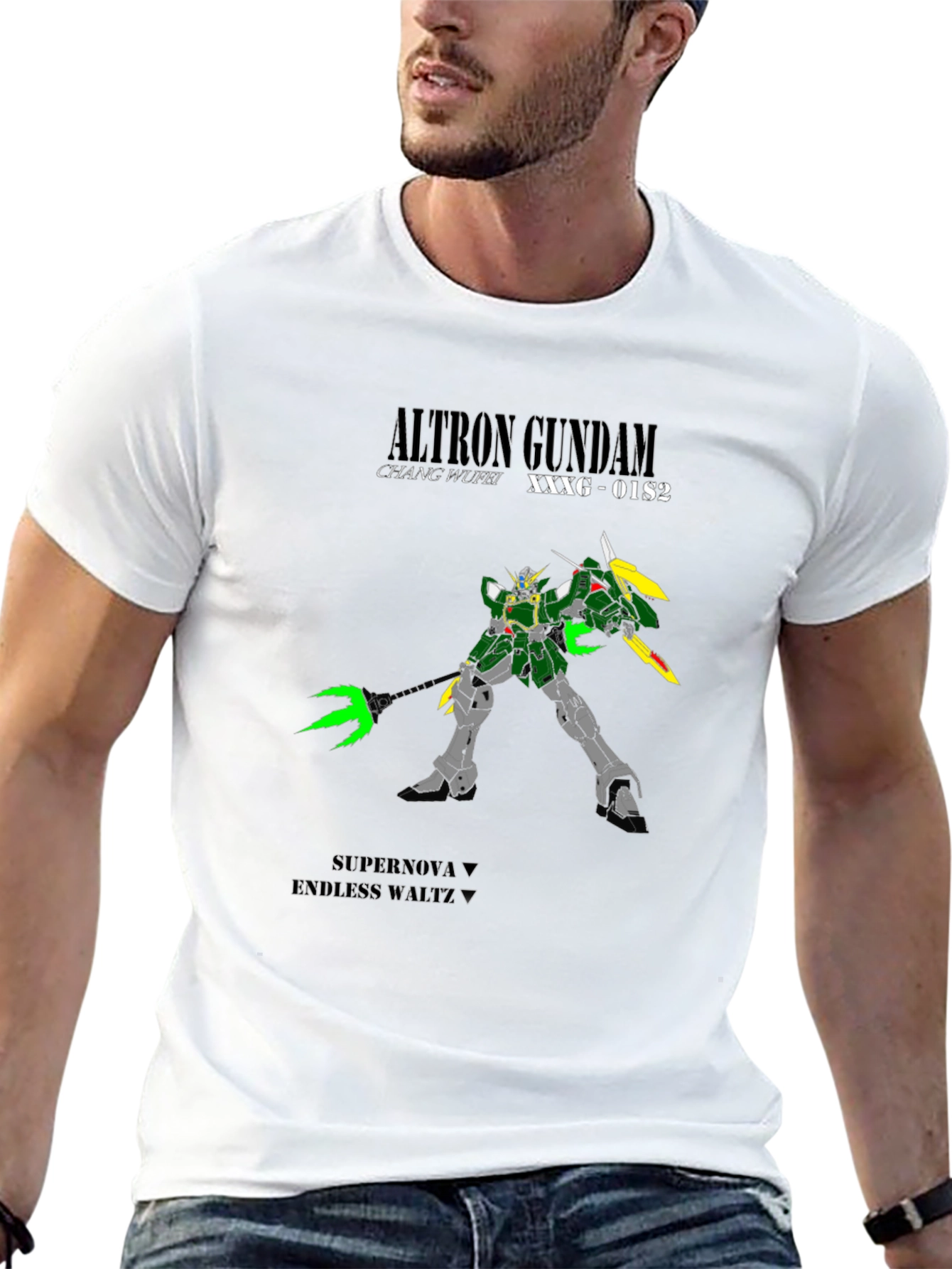 Altron Gundam T-Shirt: Mecha Anime Apparel