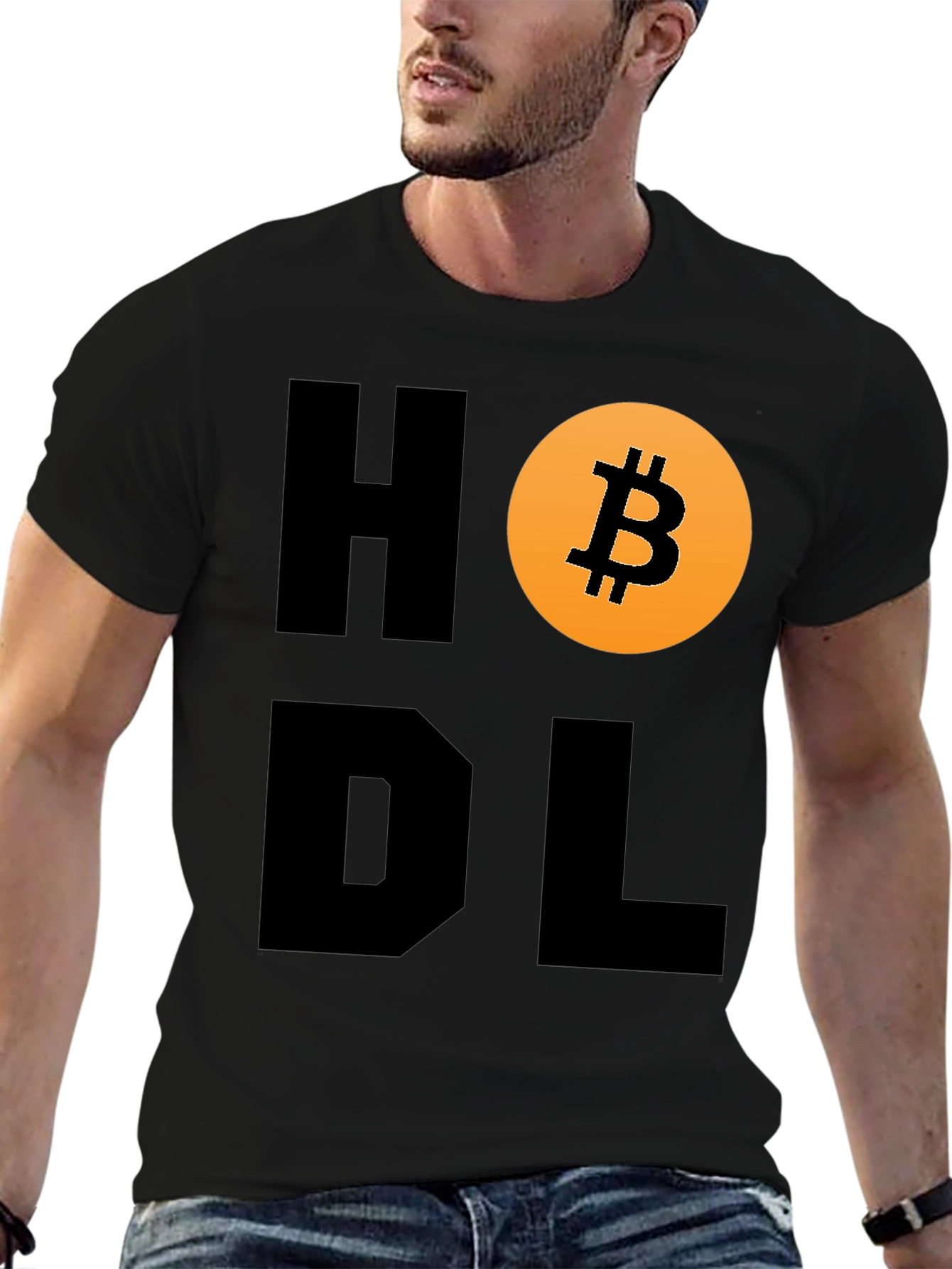 HODL Bitcoin Graphic T-Shirt - Crypto Investor Tee