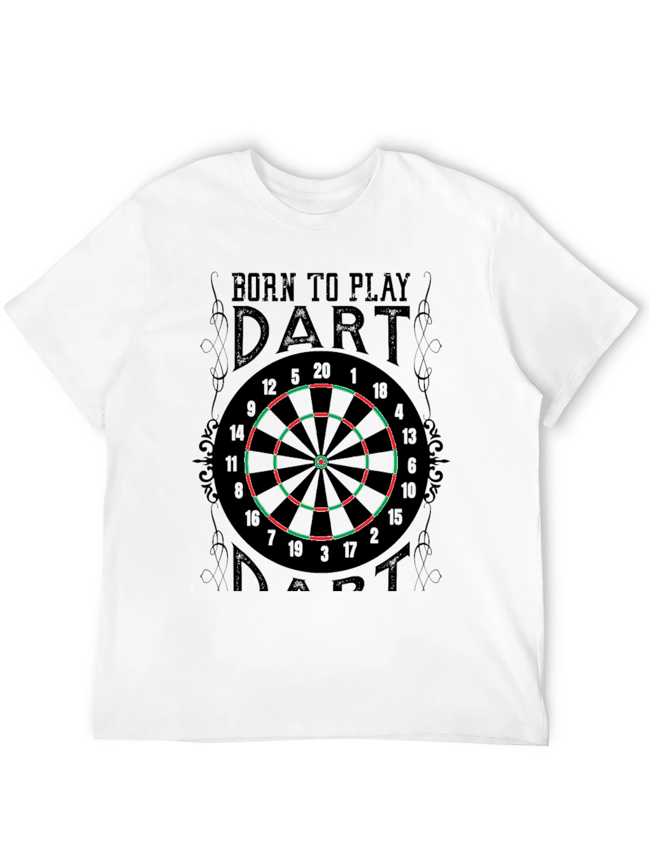 Born To Play Dart T-Shirt