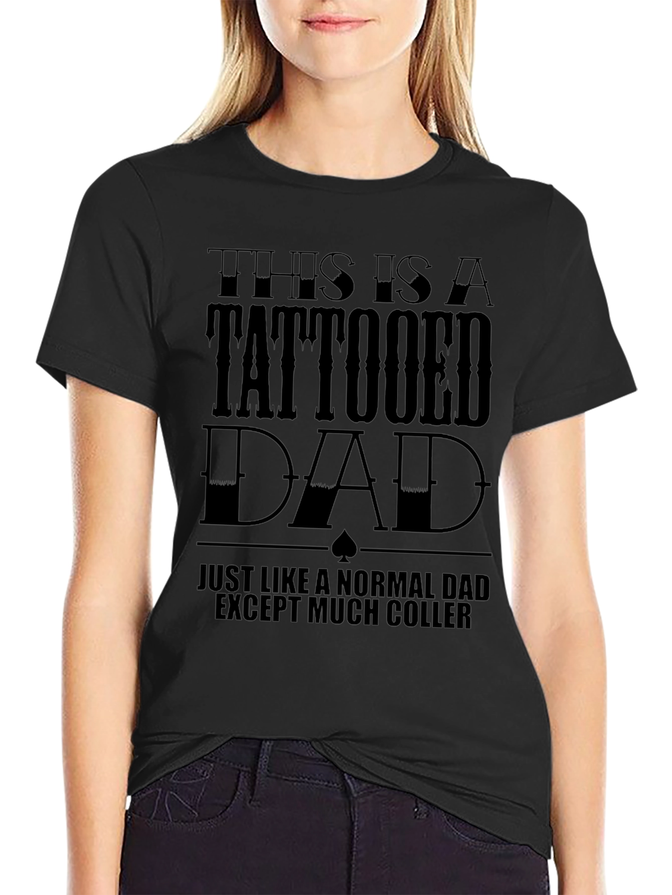 Tattooed Dad Graphic Tee - Cool Fathers Day Gift